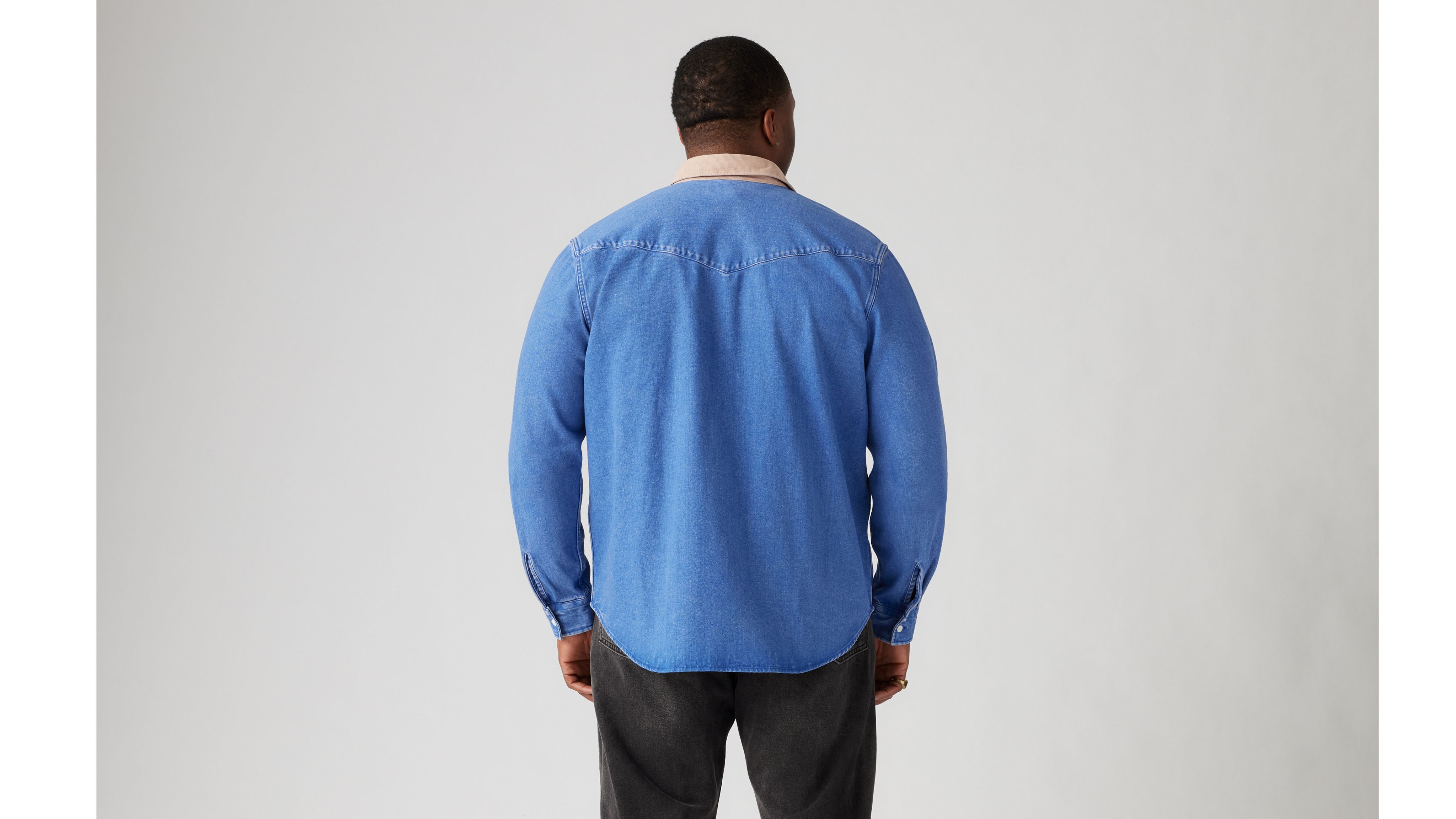 Relaxed Fit Western Shirt (Big) 3