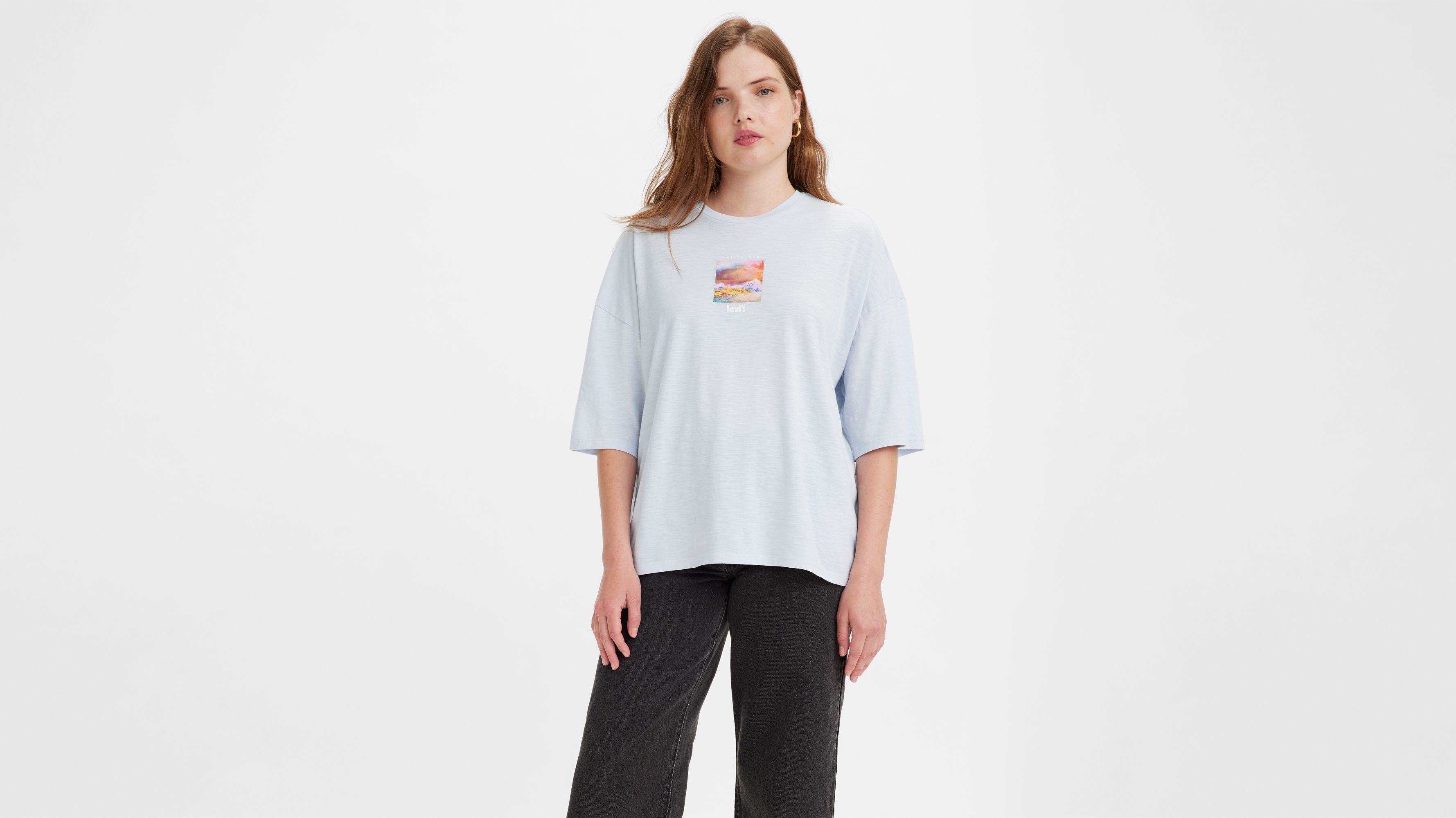 Graphic Drapey T-Shirt 1