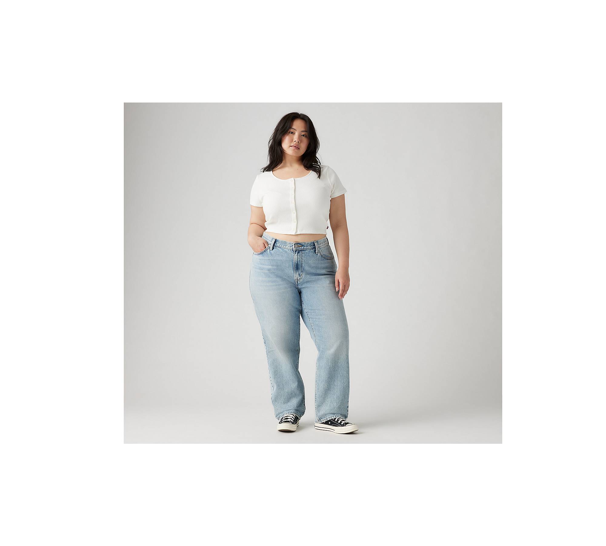Plus Size Jeans for Curvy Women Online - Baggy Jeans