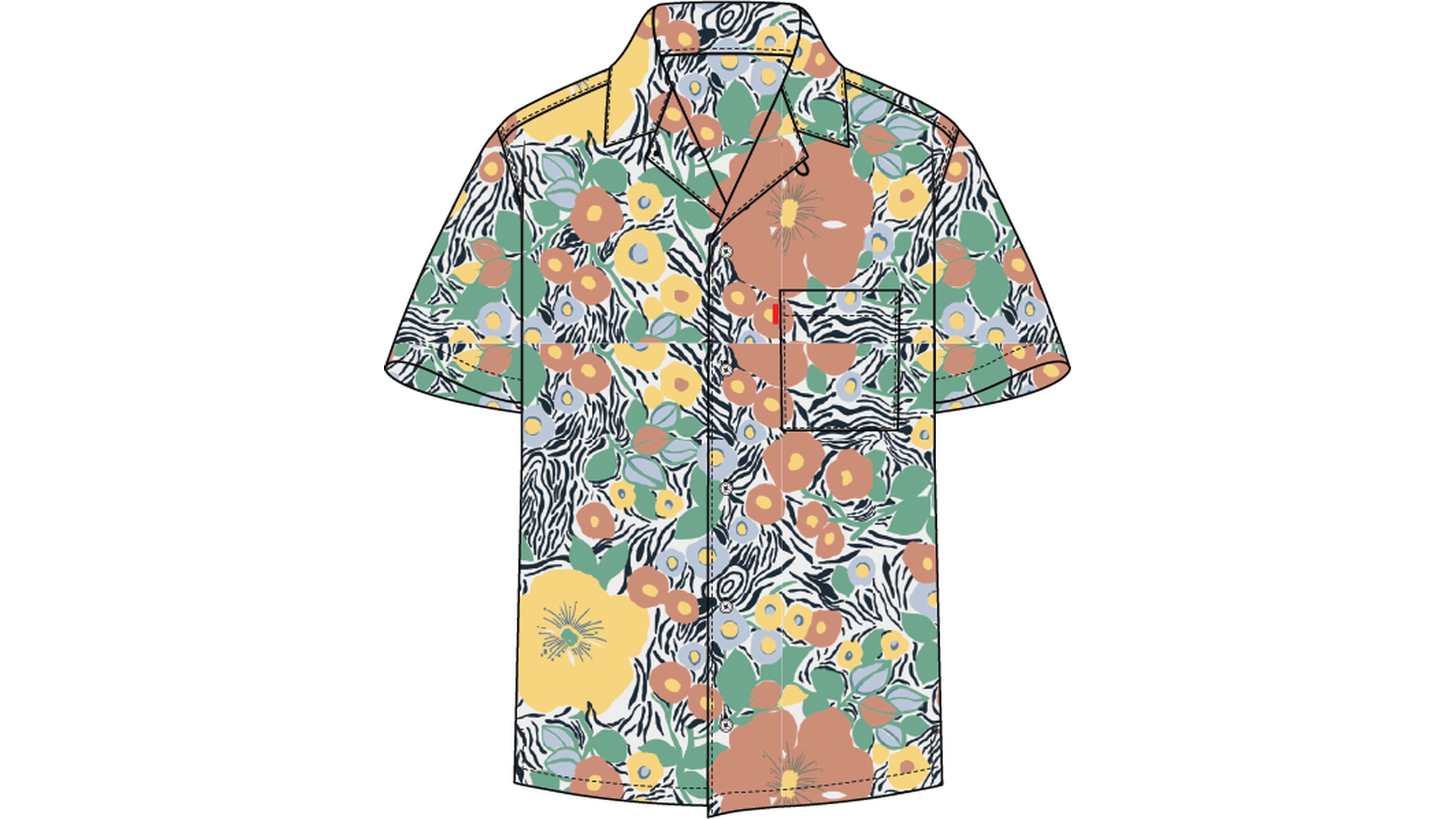 Sunset Camp Shirt (big) White Levi's® RO