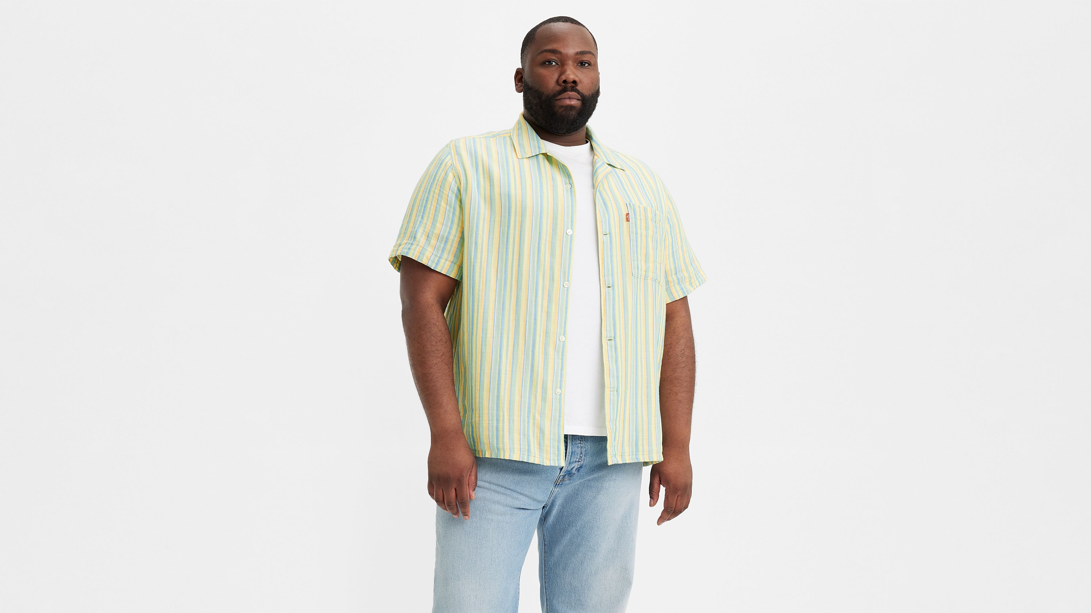 Sunset Camp-skjorta (Big & Tall) 4