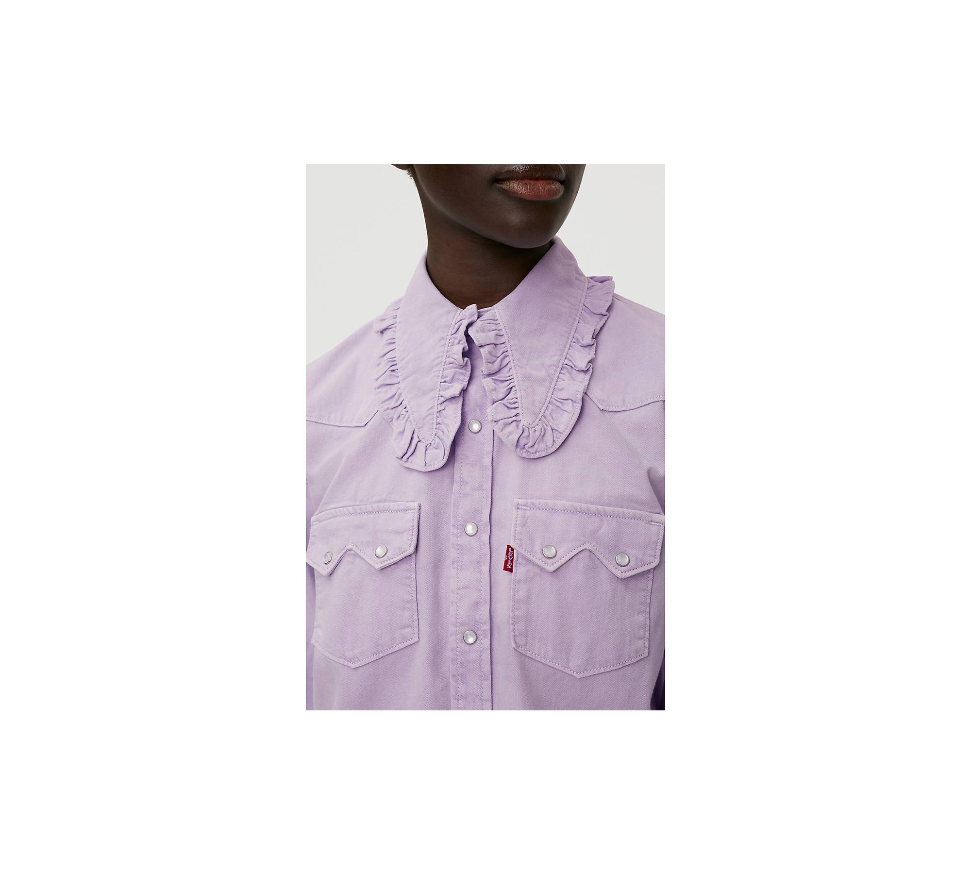 Levi's® X Ganni Western Shirt - Purple