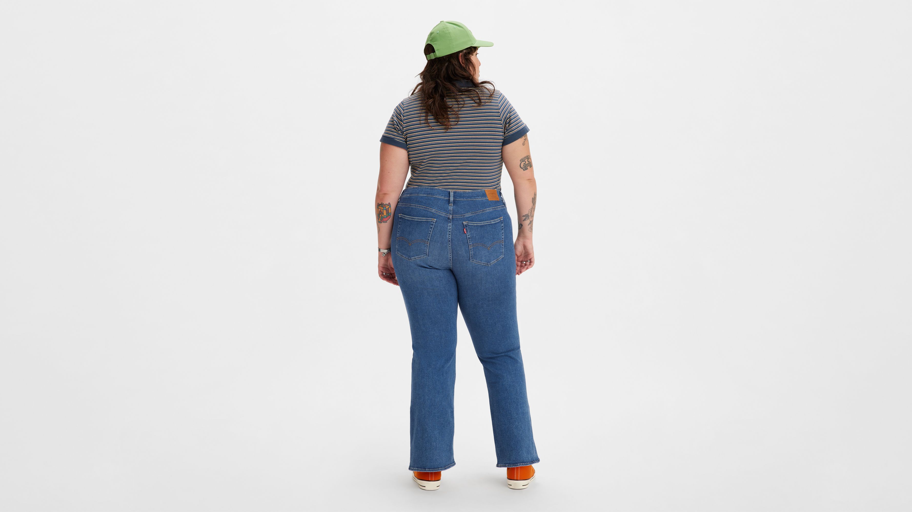 726™ High Rise Flare Jeans (Plus Size) 3