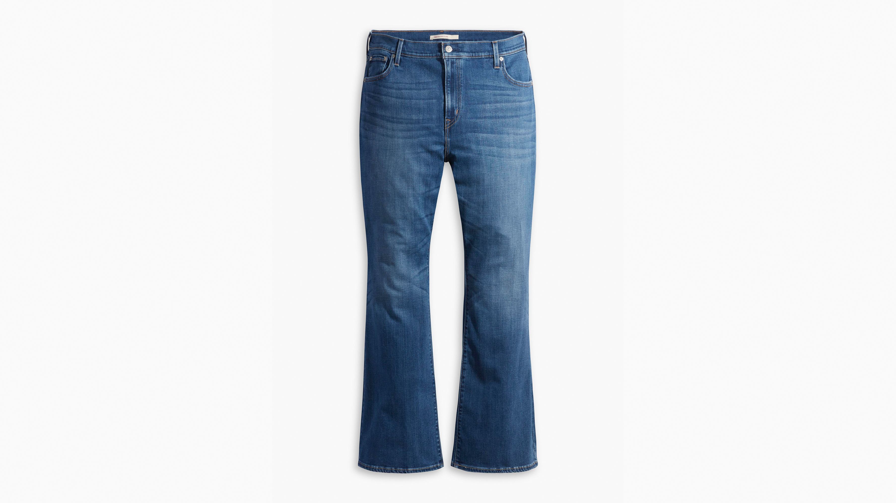 Levi's Women's 726 High Rise Flare Jeans, (New) Tribeca Moon, 34