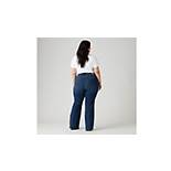 726 High Rise Flare Women's Jeans (Plus Size) 3