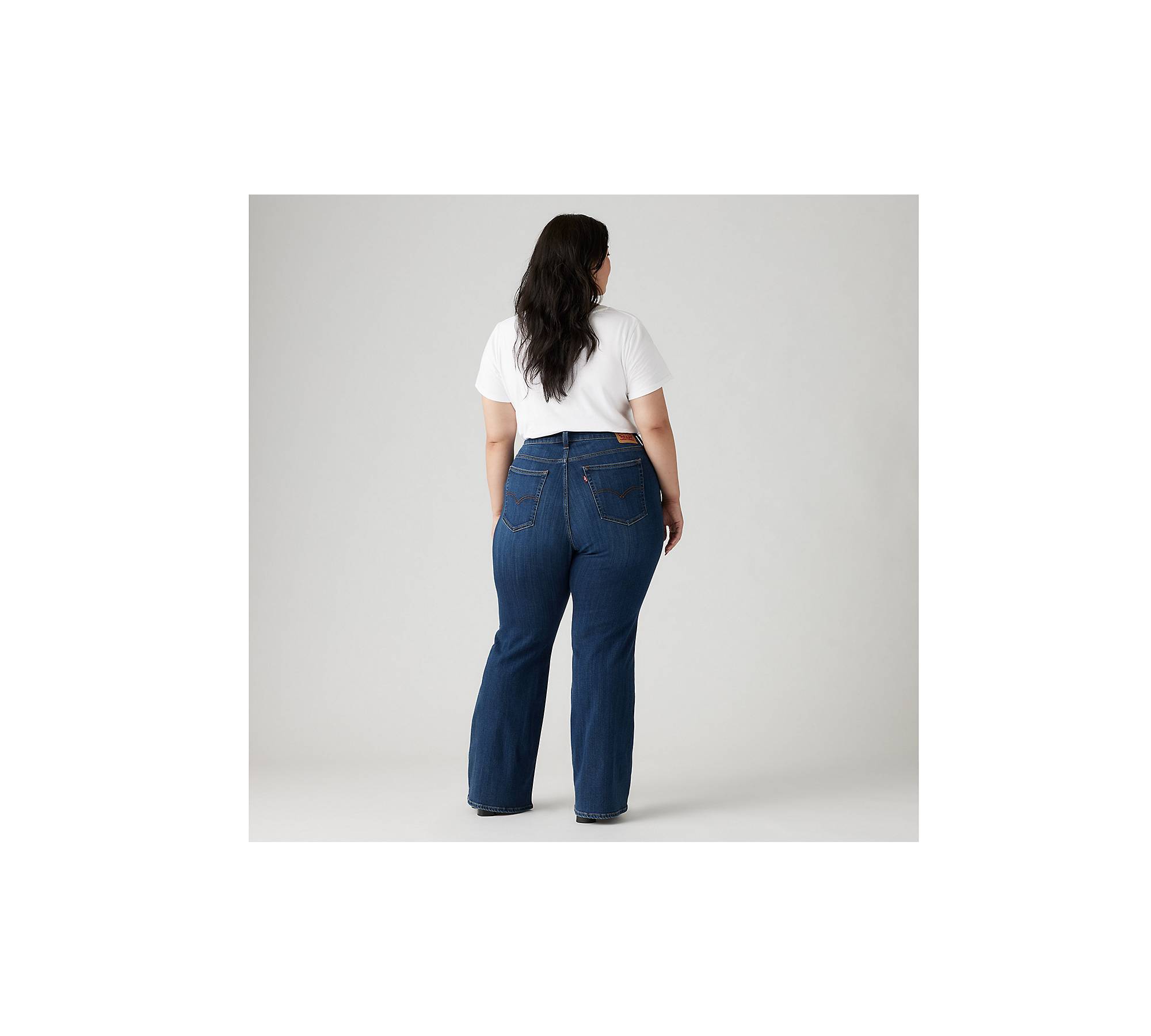 70's High Flare Women's Jeans (plus Size) - Black, Levi's® US
