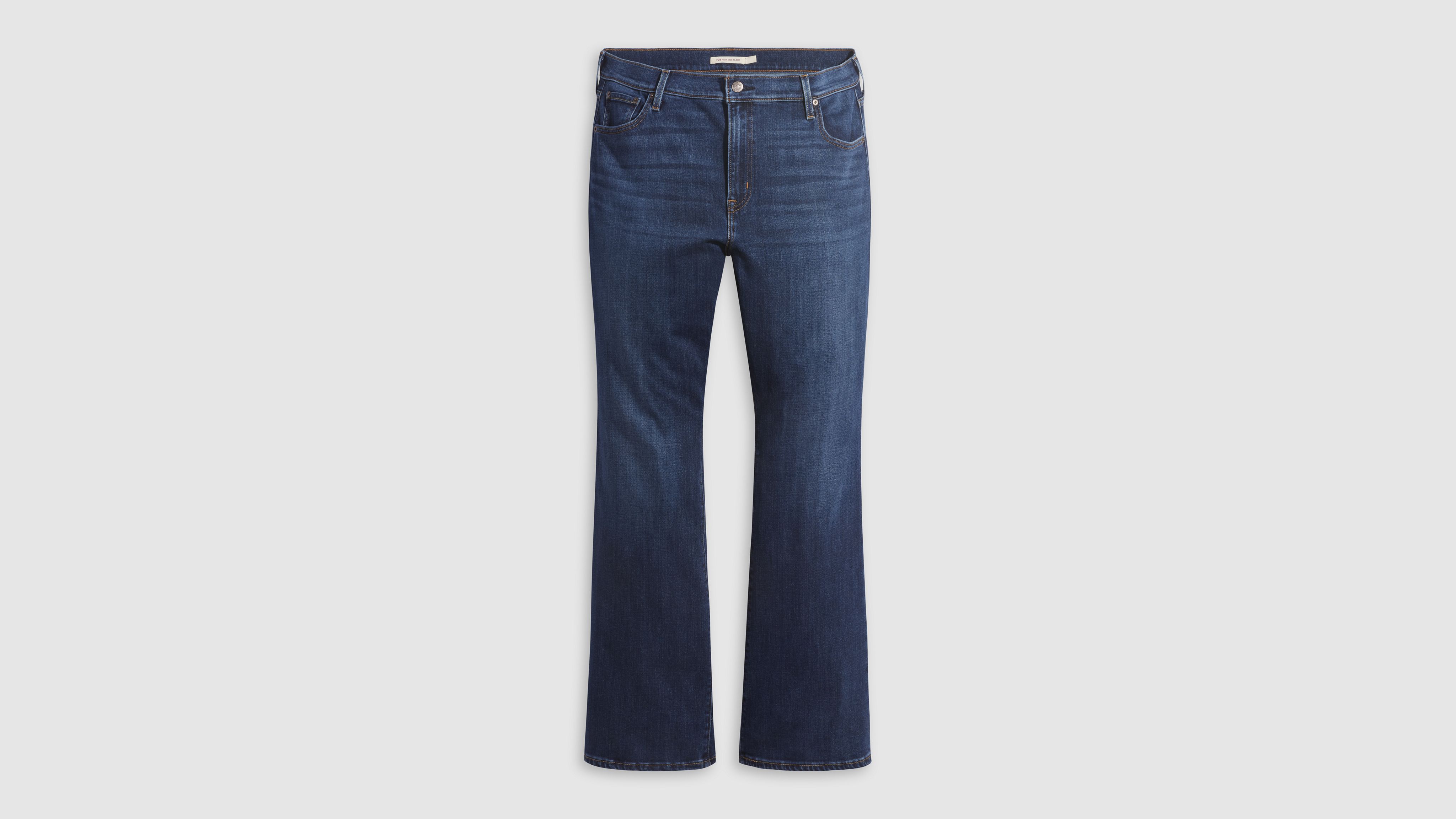 Levi's 726 High Rise Flare Women's Jeans (plus Size) 16m In Health Is Wealth
