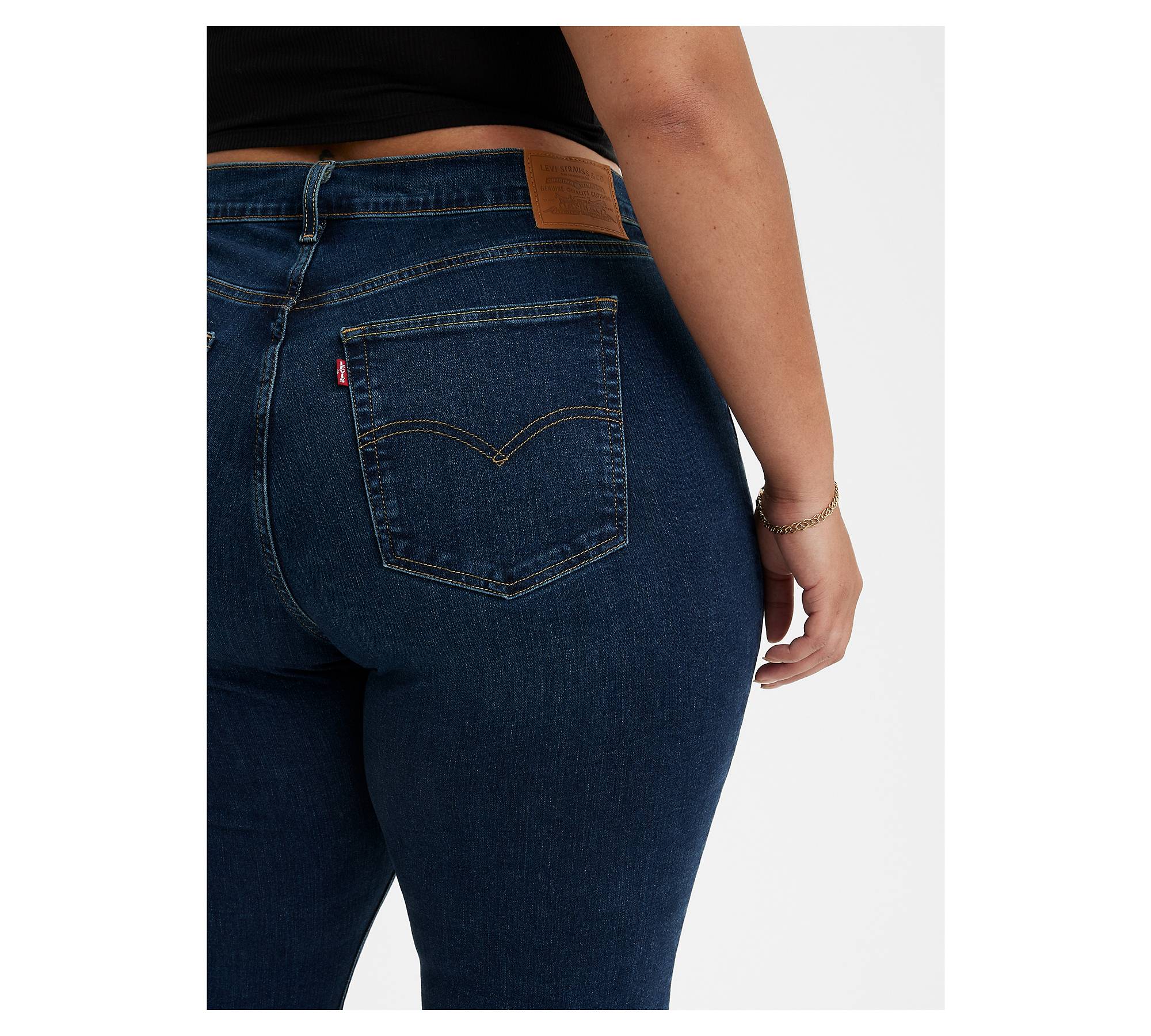 726™ High Rise Flare Jeans (plus Size) - Blue | Levi's® IT