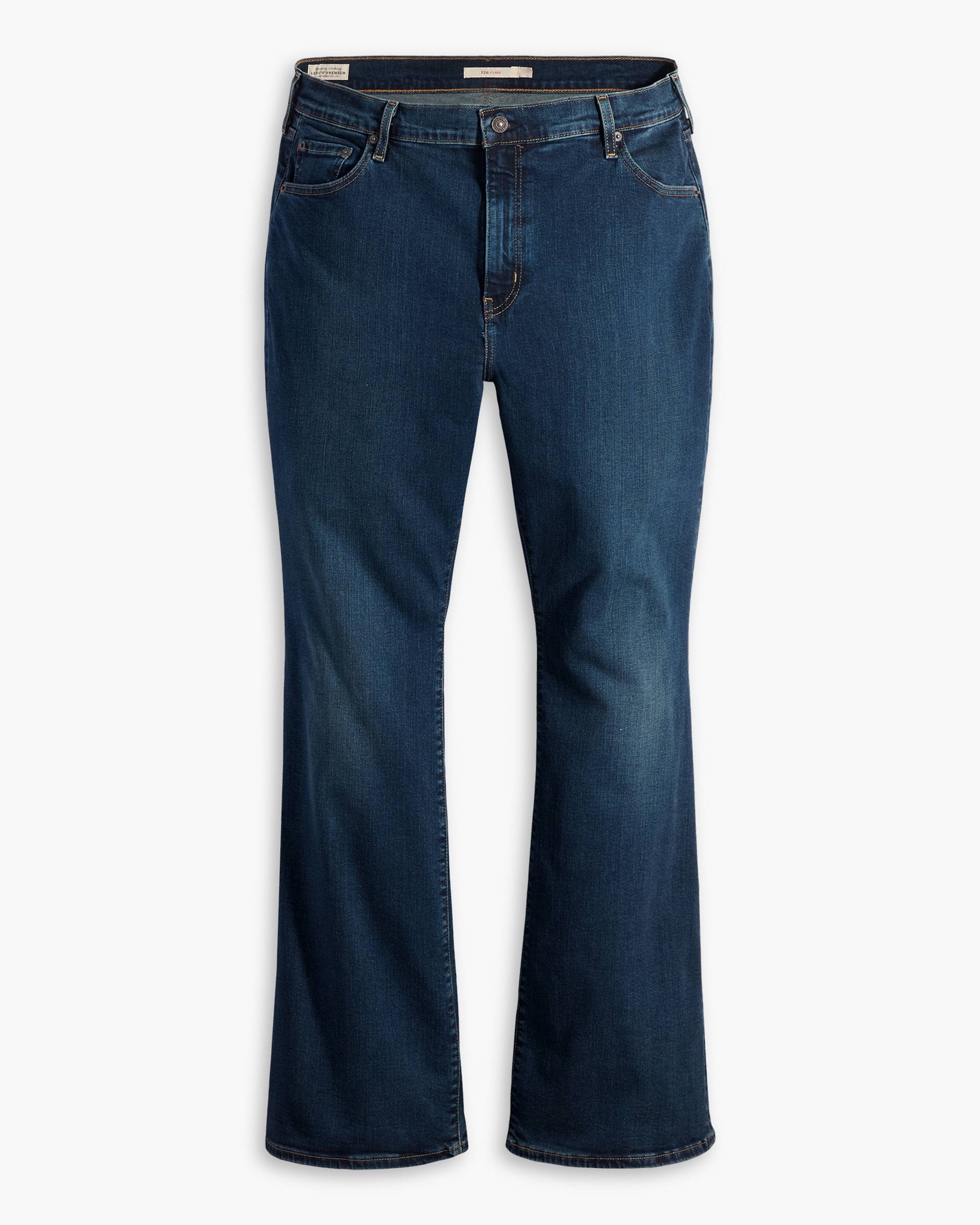 726™ High Rise Flare Jeans (plus Size) - Blue | Levi's® MC 726™ High Rise Flare Jeans (plus Size) - Blue | Levi's® MC