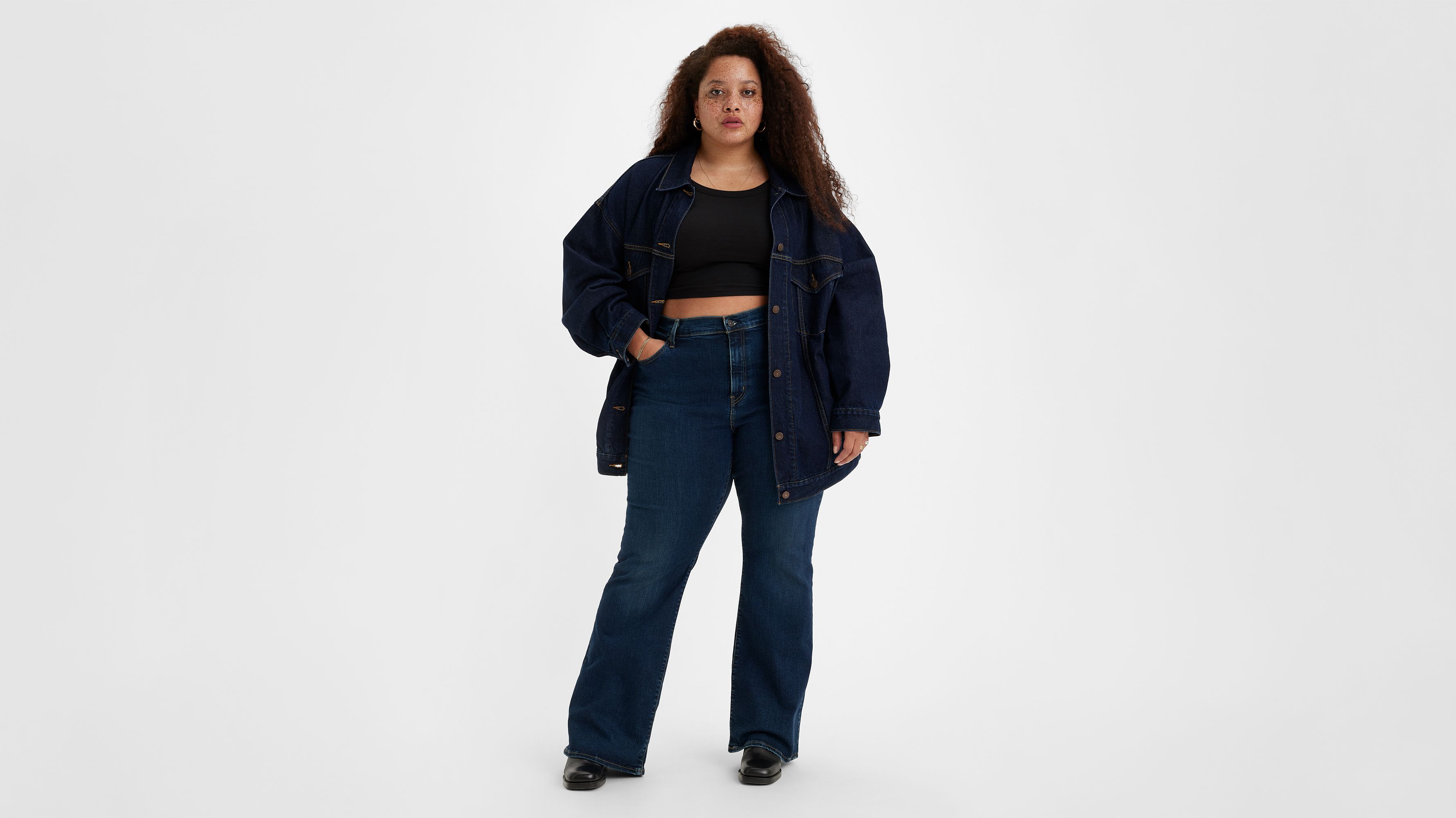 726™ High Rise Flare Jeans (Plus Size) 2