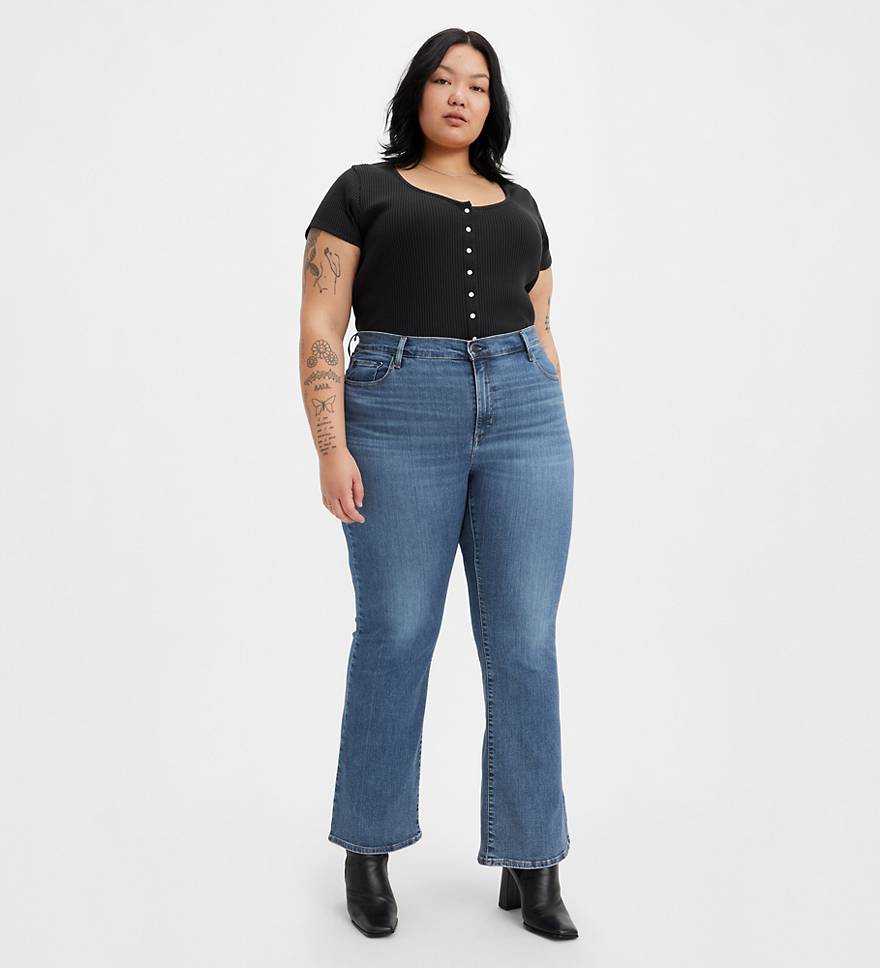 726™ High Rise Flare Jeans (Plus-Größe) 1