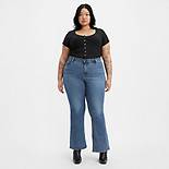 726™ jeans med høj talje og svaj (plusstørrelse) 2