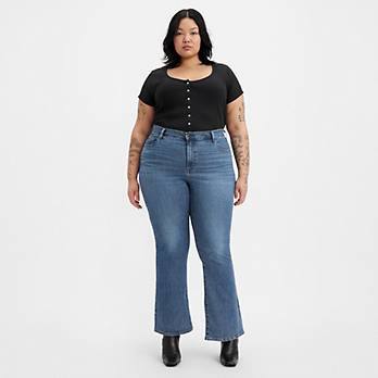 726™ jeans med høj talje og svaj (plusstørrelse) 2