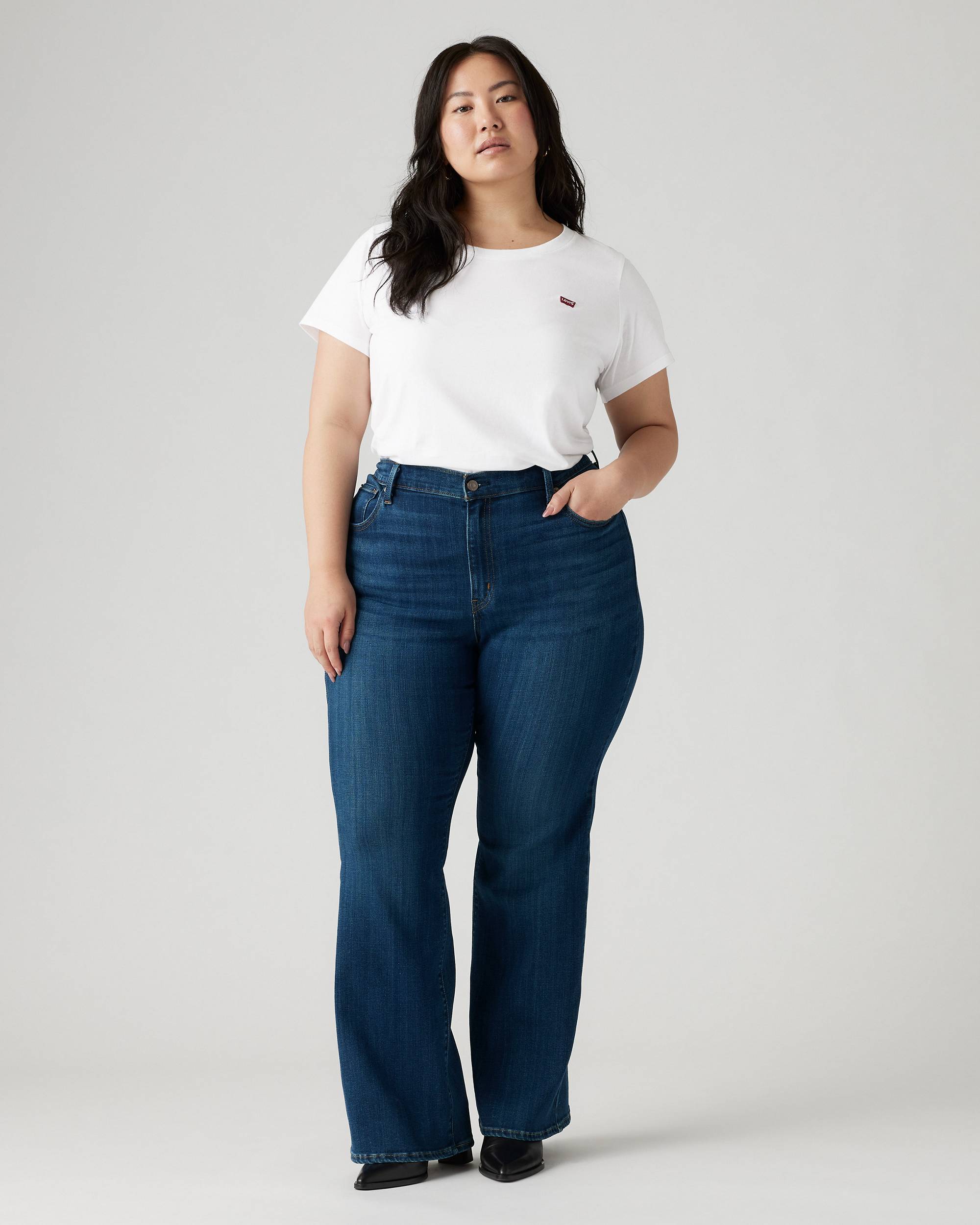 726™ High Rise Flare Jeans (plus Size) - Blue | Levi's® KZ 726™ High Rise Flare Jeans (plus Size) - Blue | Levi's® KZ