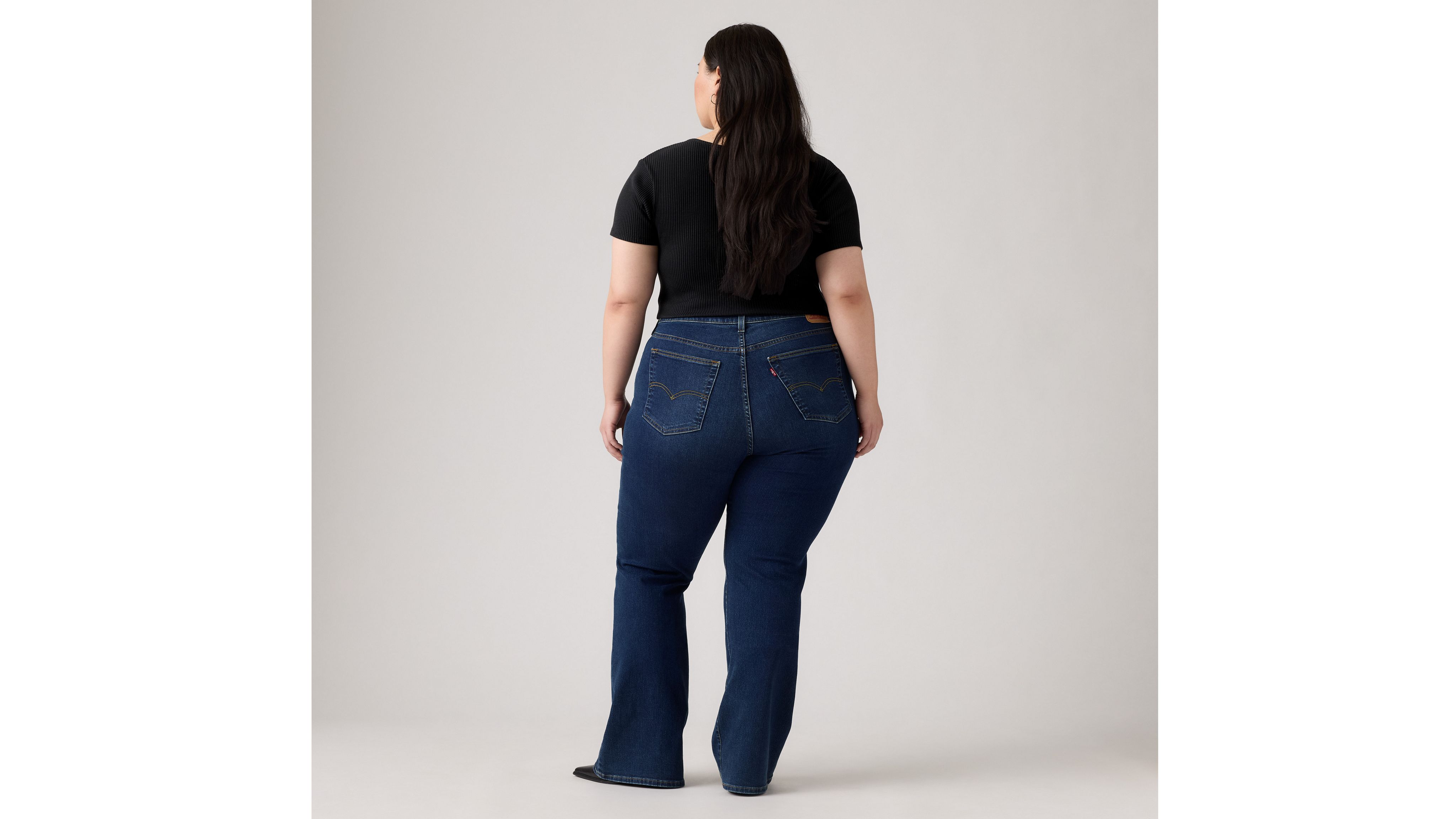 726 High-Rise Flare Women's Jeans (Plus Size