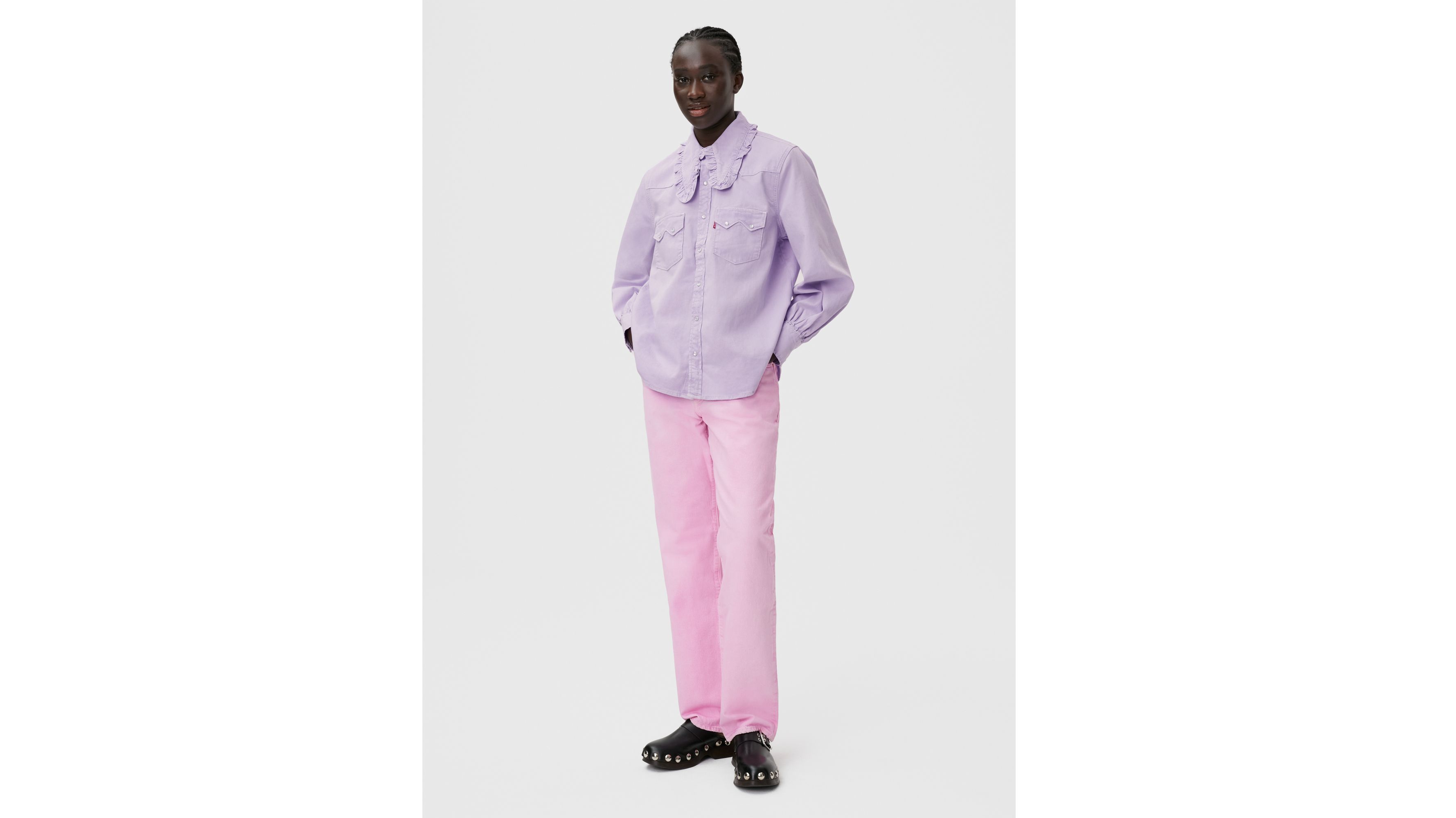 Levi's® X Ganni '90s 501®jeans - Pink | Levi's® US