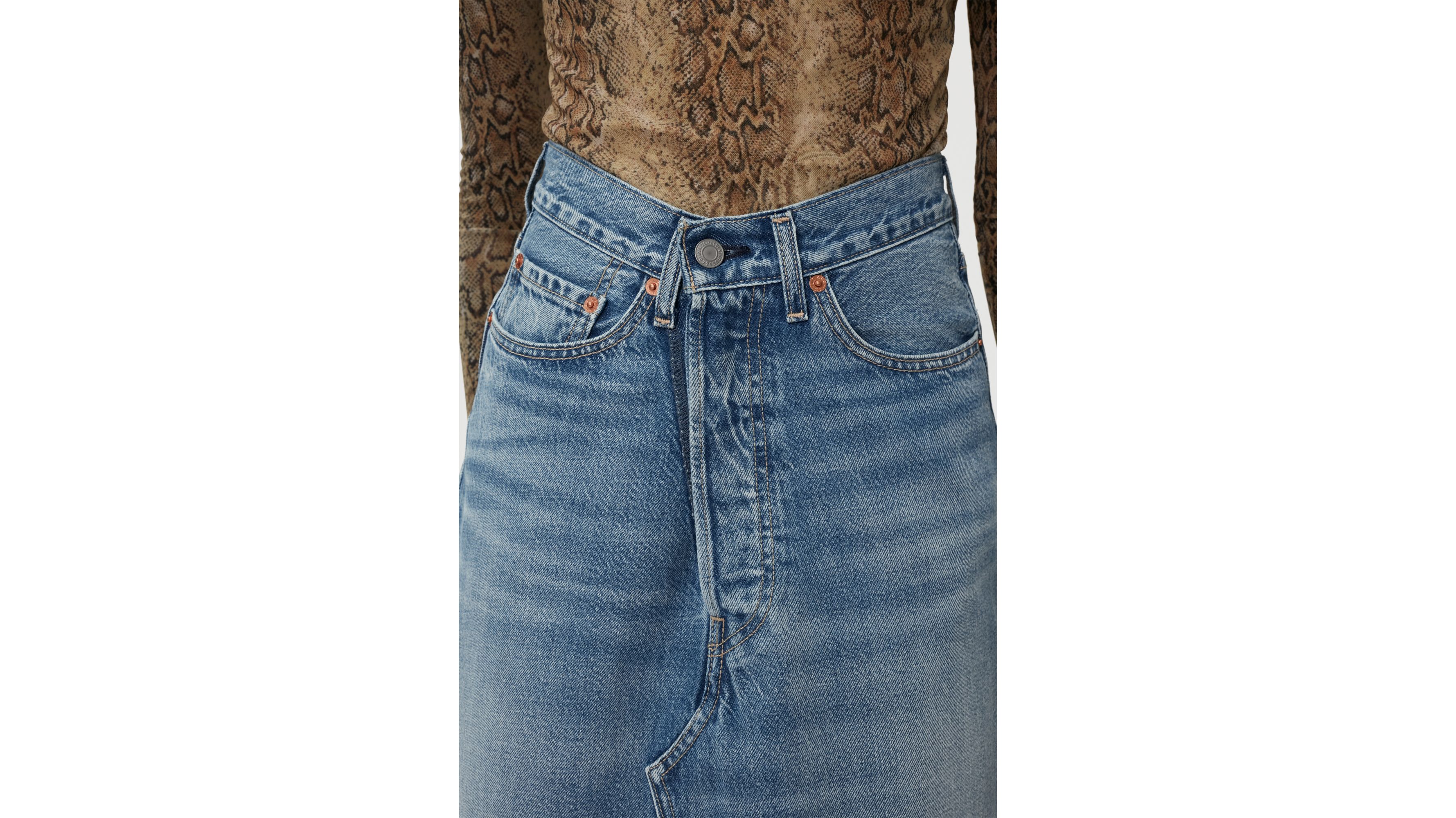 Levi's® x GANNI Deconstructed Skirt 12