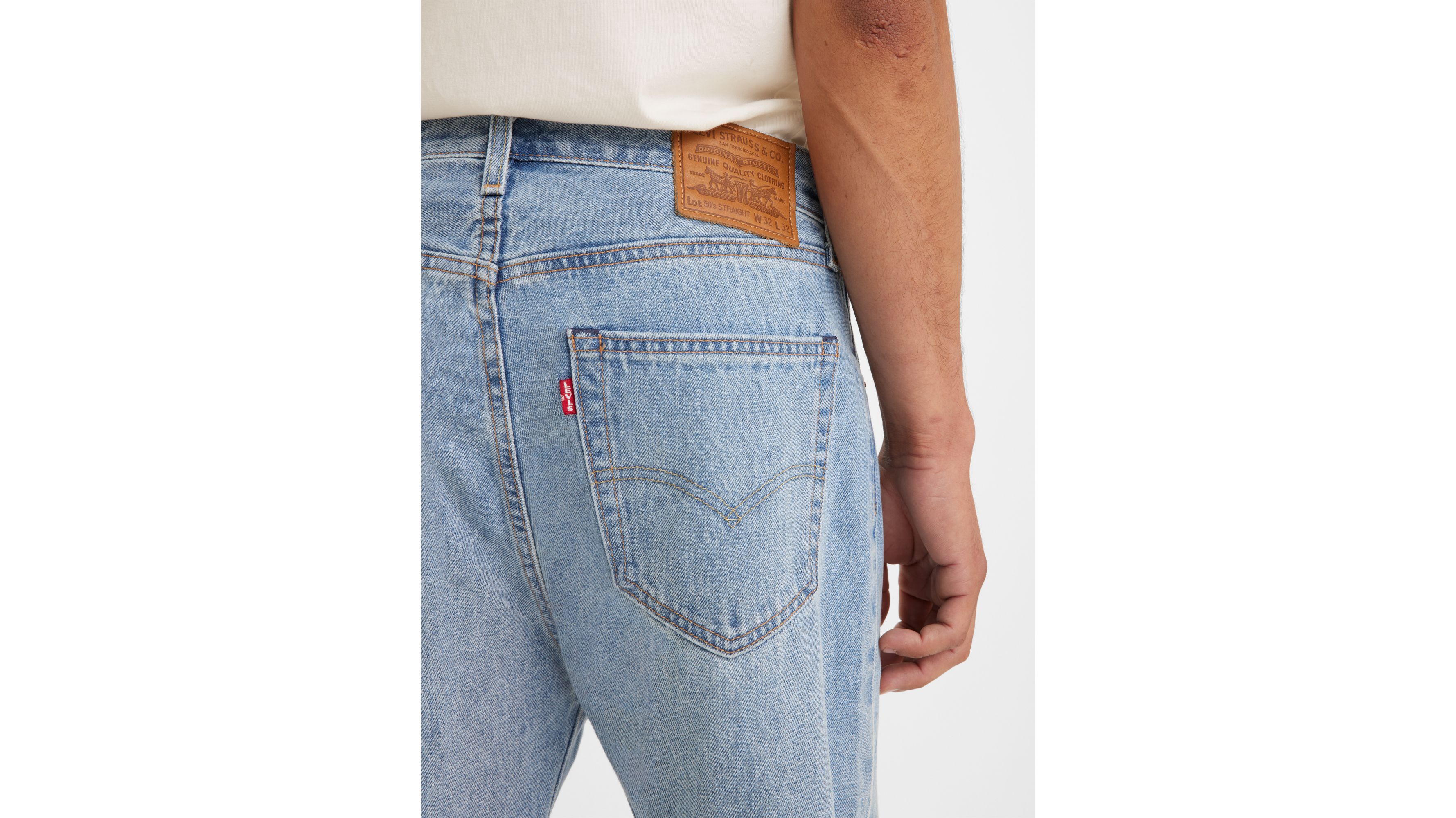 50's Straight Fit Men's Jeans 5