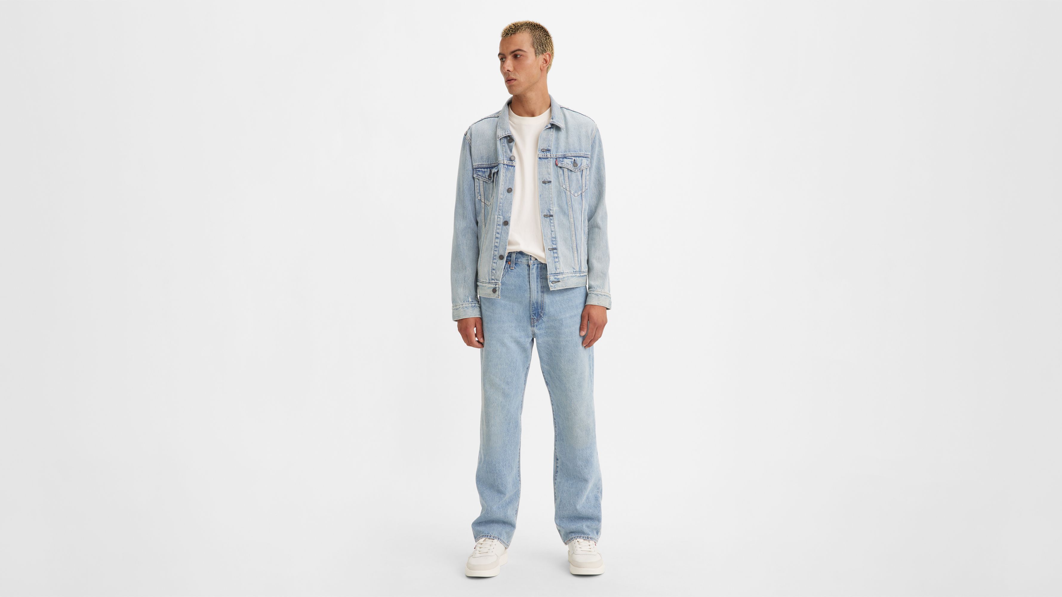 50's Straight Fit Men's Jeans - Light Wash | Levi's® CA