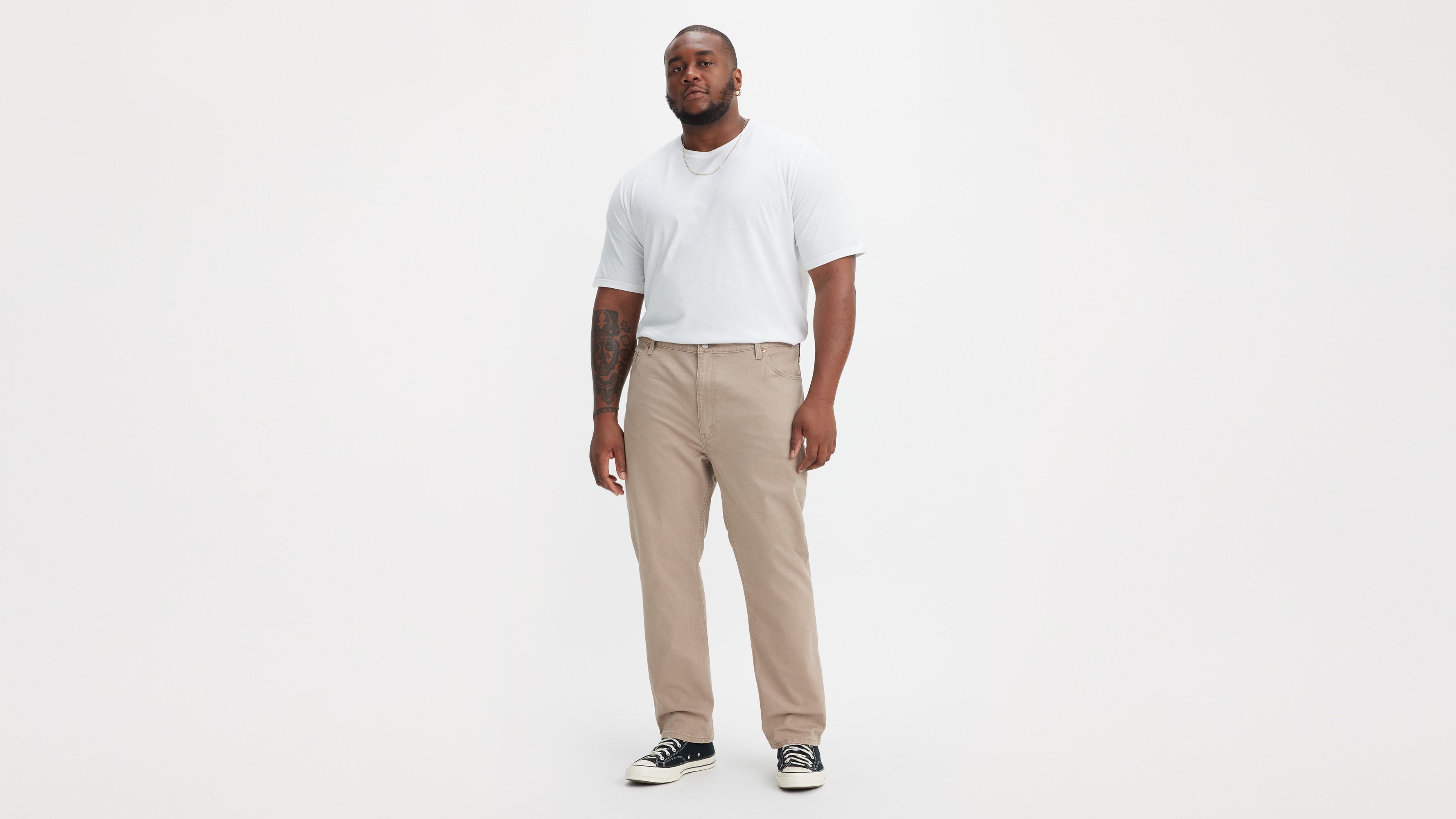 Washed Slim Bootcut Pants in Desert Taupe