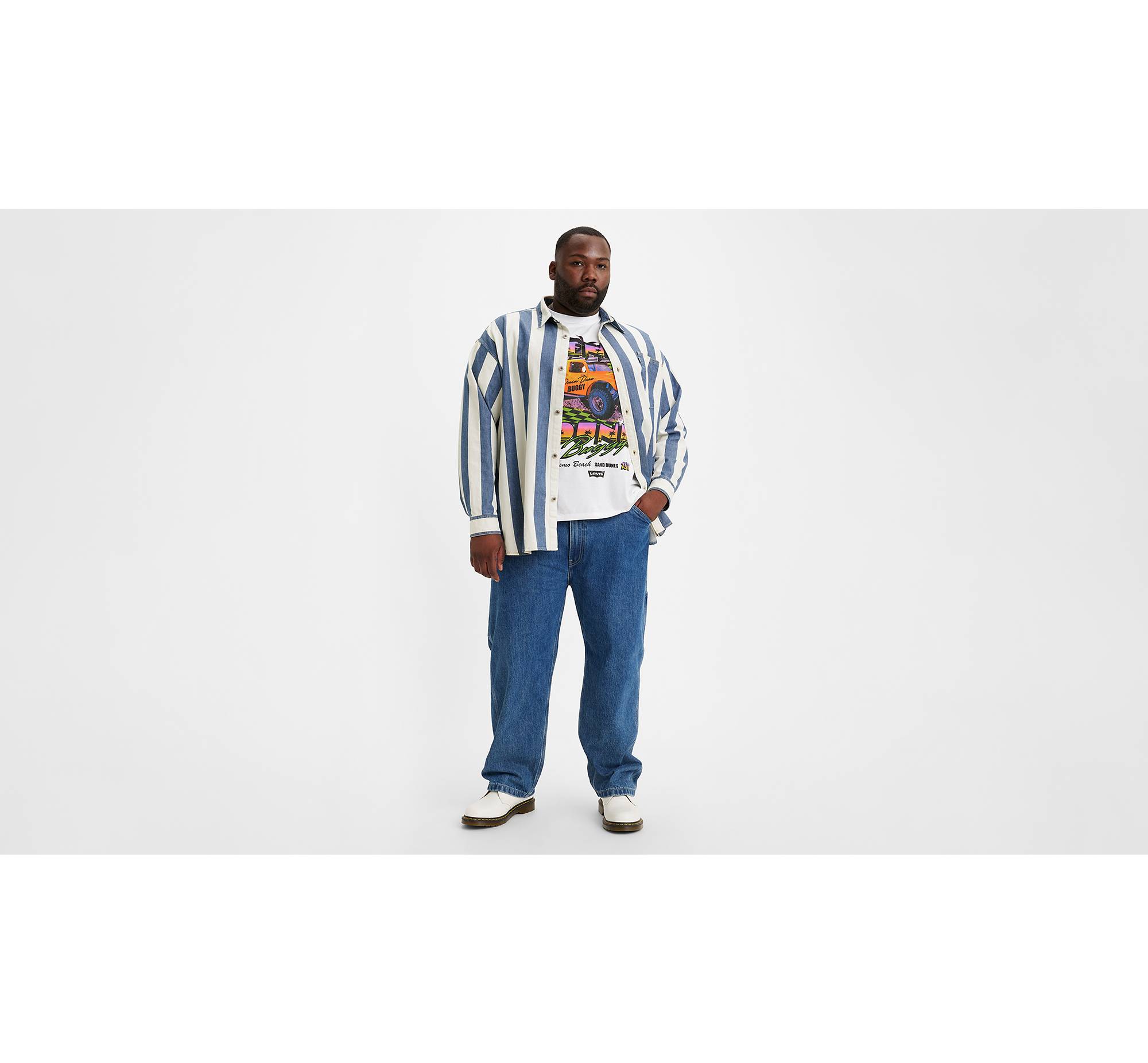 568™ Stay Loose Carpenter Pants (big & Tall) - Blue | Levi's® KZ