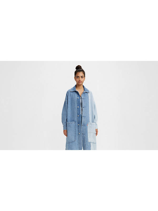 Levi's® X Naomi Osaka Artist Coat - Blue | Levi's® DK