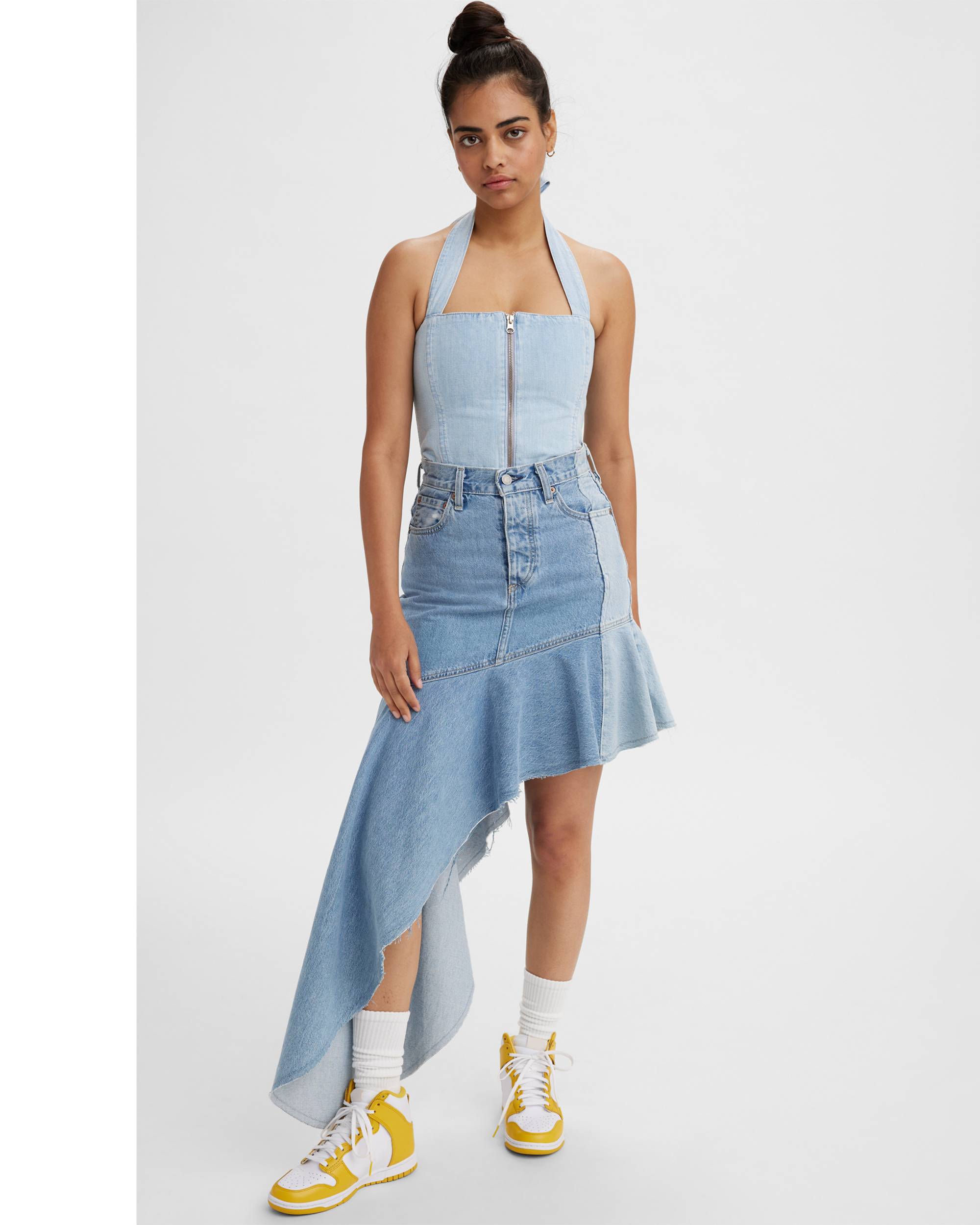 Levi's® X Naomi Osaka Mermaid Skirt - Medium Wash | Levi's® US Levi's® X Naomi Osaka Mermaid Skirt - Medium Wash | Levi's® US