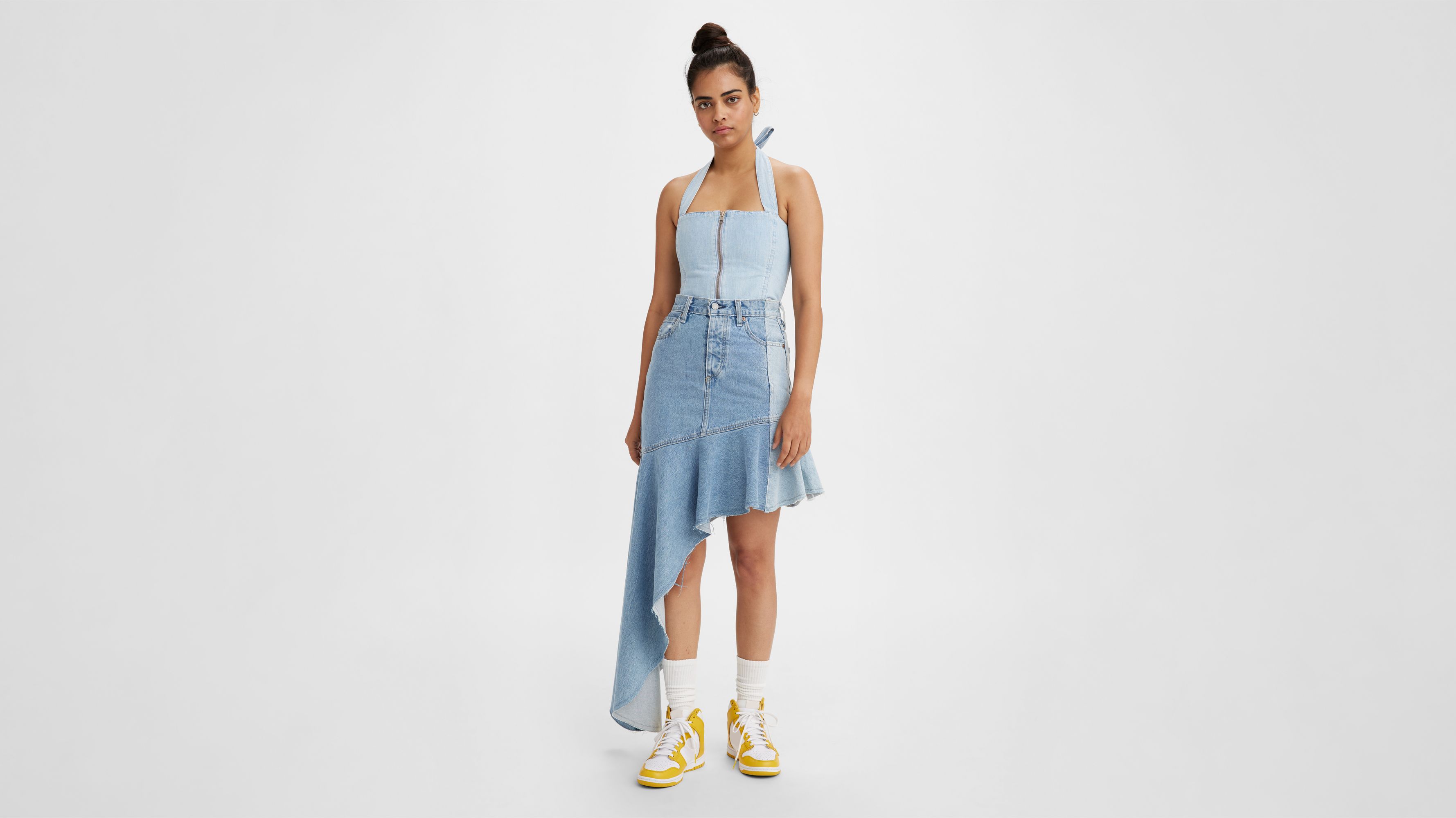 Levi's® X Naomi Osaka Mermaid Skirt - Medium Wash | Levi's® US