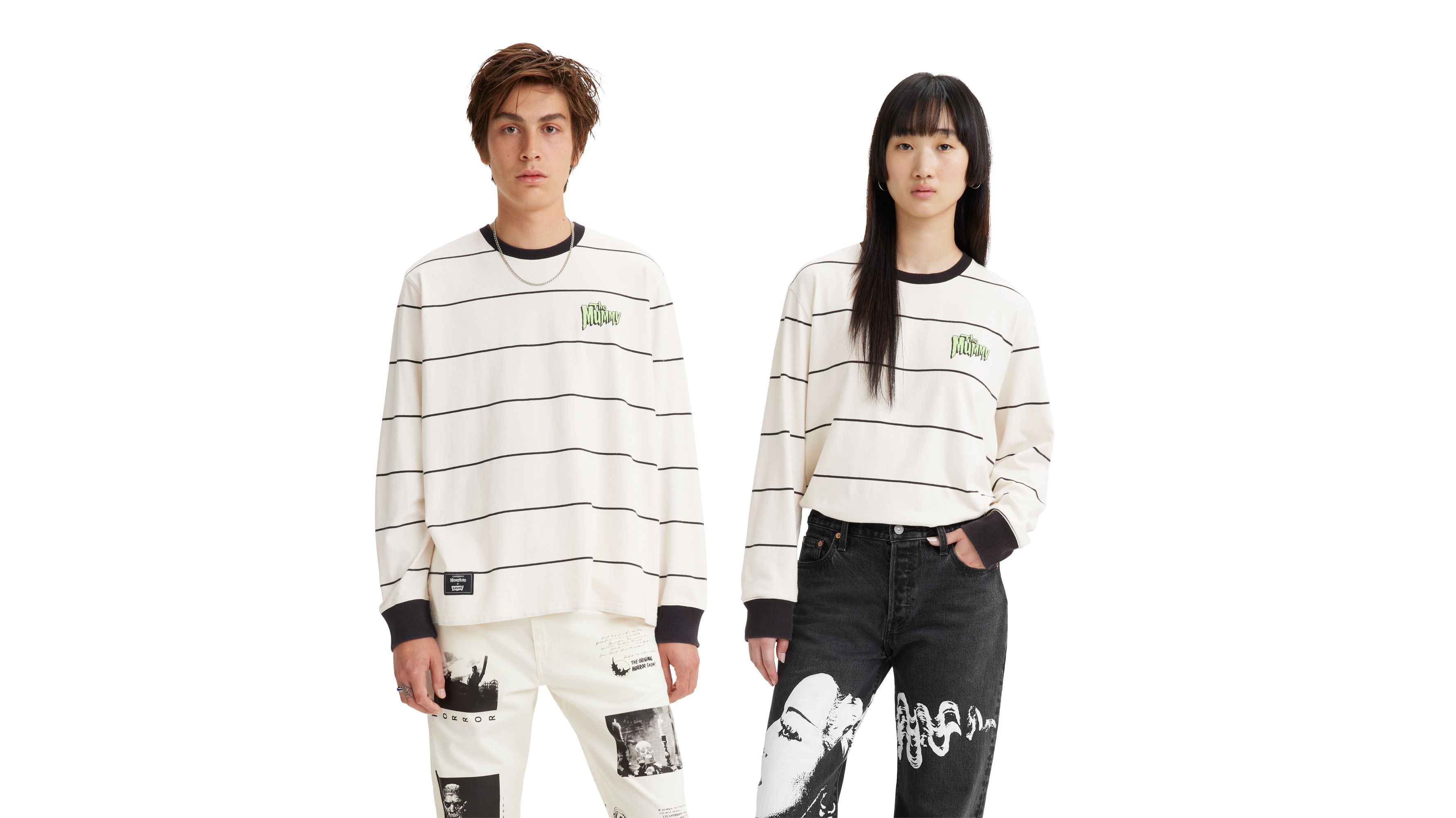 Tシャツ・カットソー ITZAVIBE CAT MONSTER STRIPE SLIM LONG SLEEVE 5BMR0048 MUSINSA | ITZAVIBE CAT MONSTER STRIPEF SLIM LONG SLEEVE