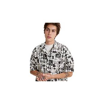 Universal Monsters® x Levi's® Short Sleeve Slouchy Camp Shirt 7