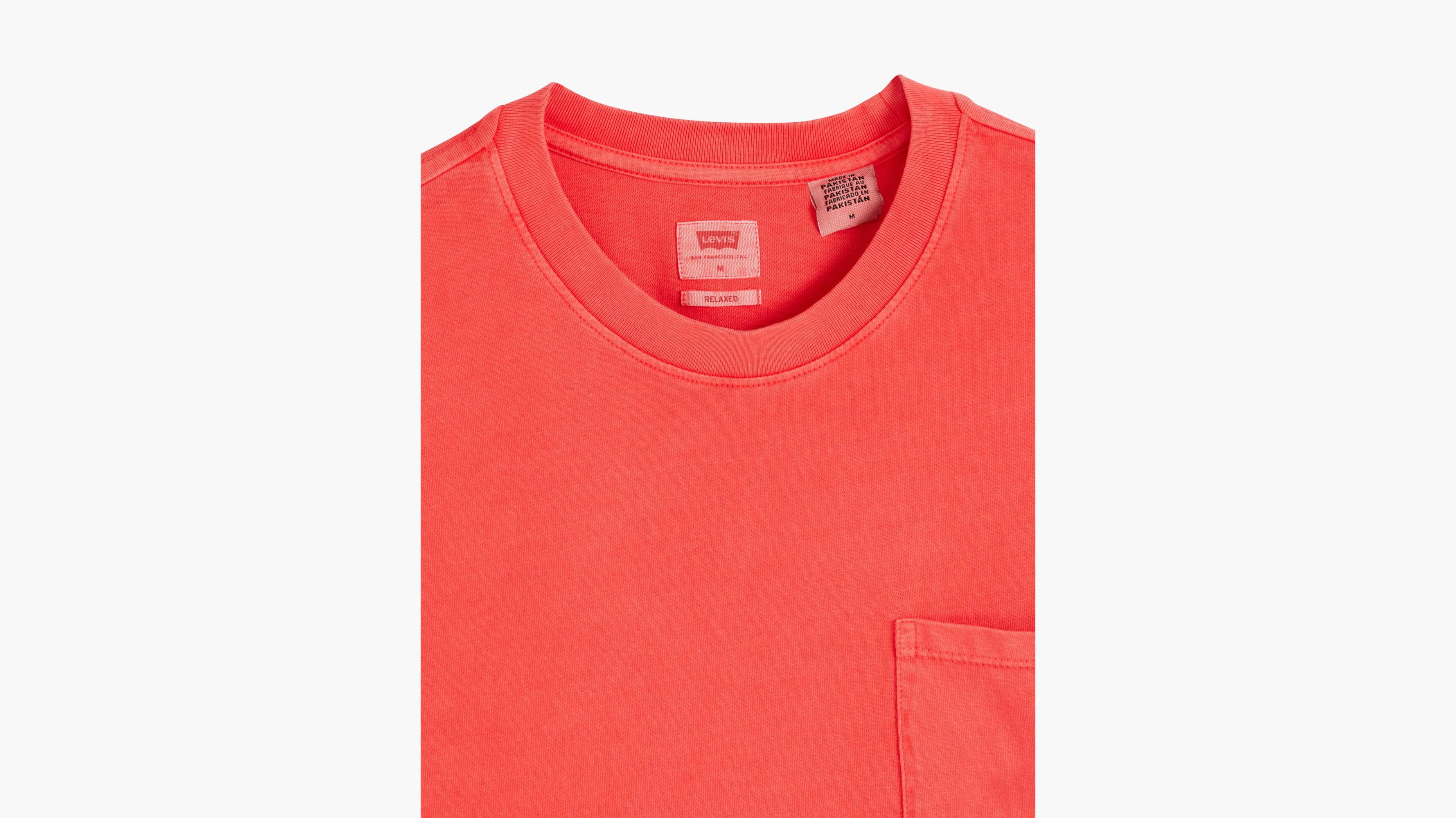 T-shirt semplice con taschino 6