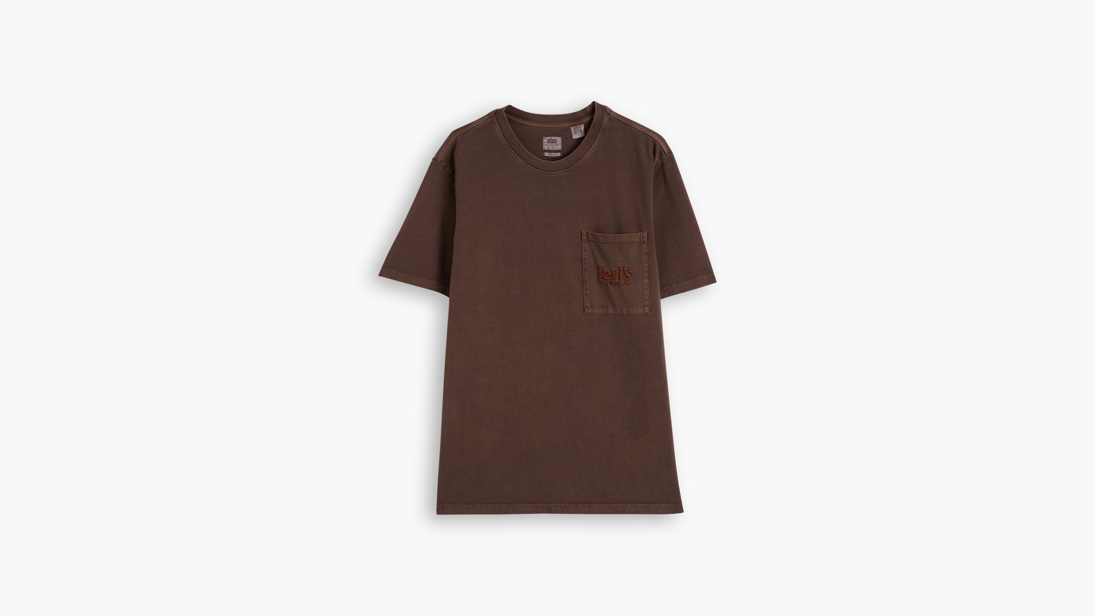 T-shirt semplice con taschino 4