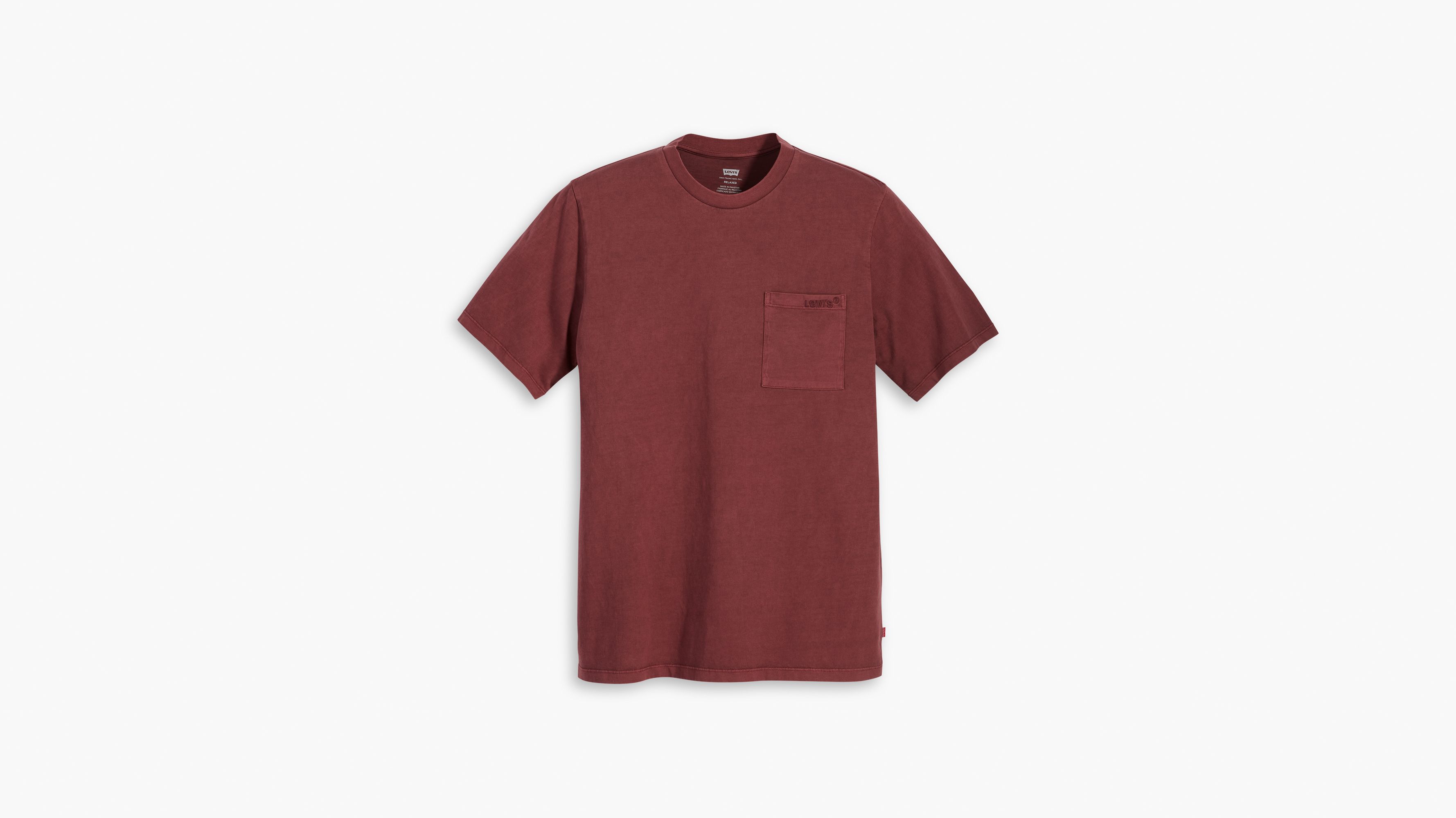 Camiseta de fit relajado con bolsillo 5