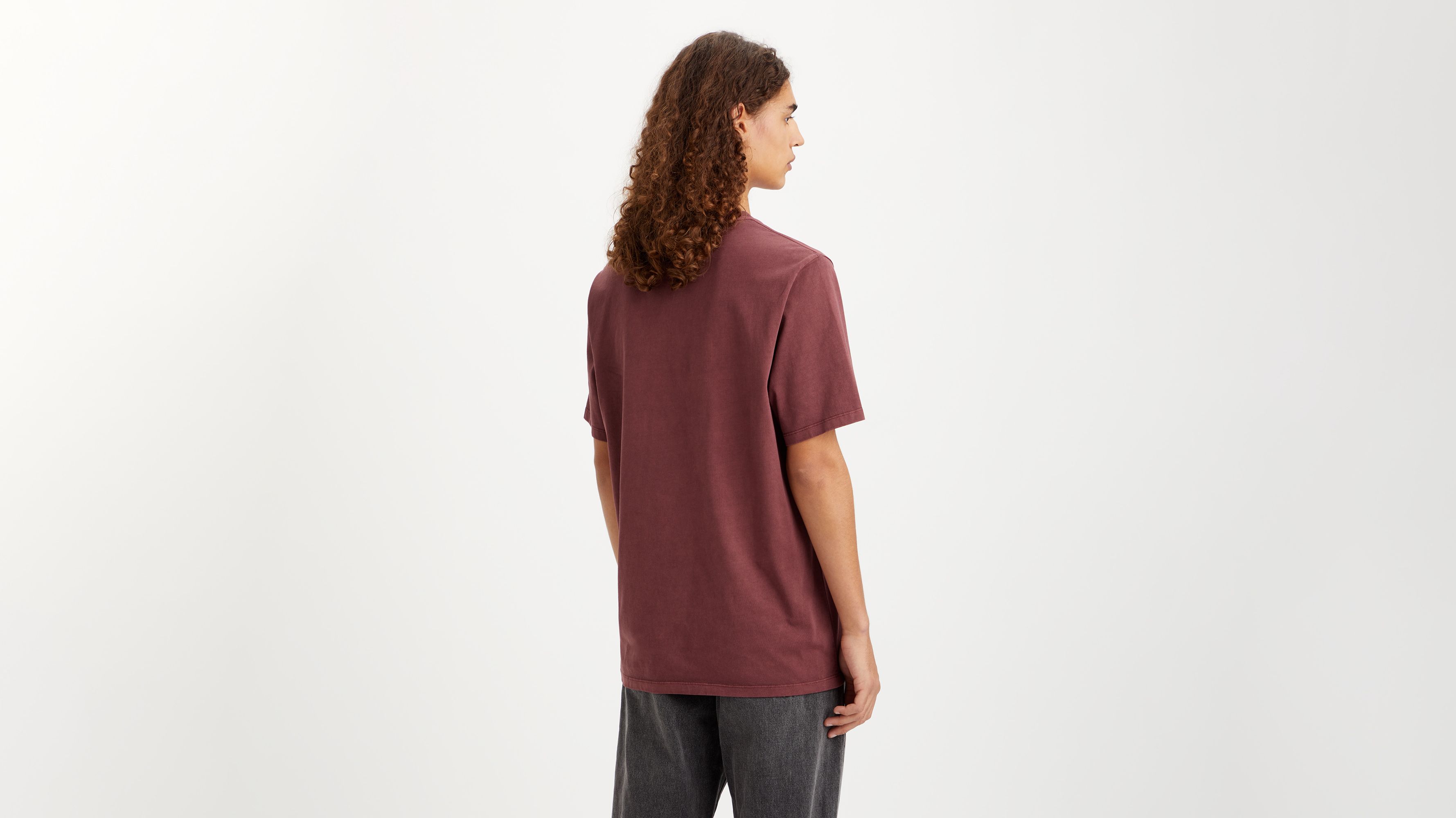 Camiseta de fit relajado con bolsillo 2