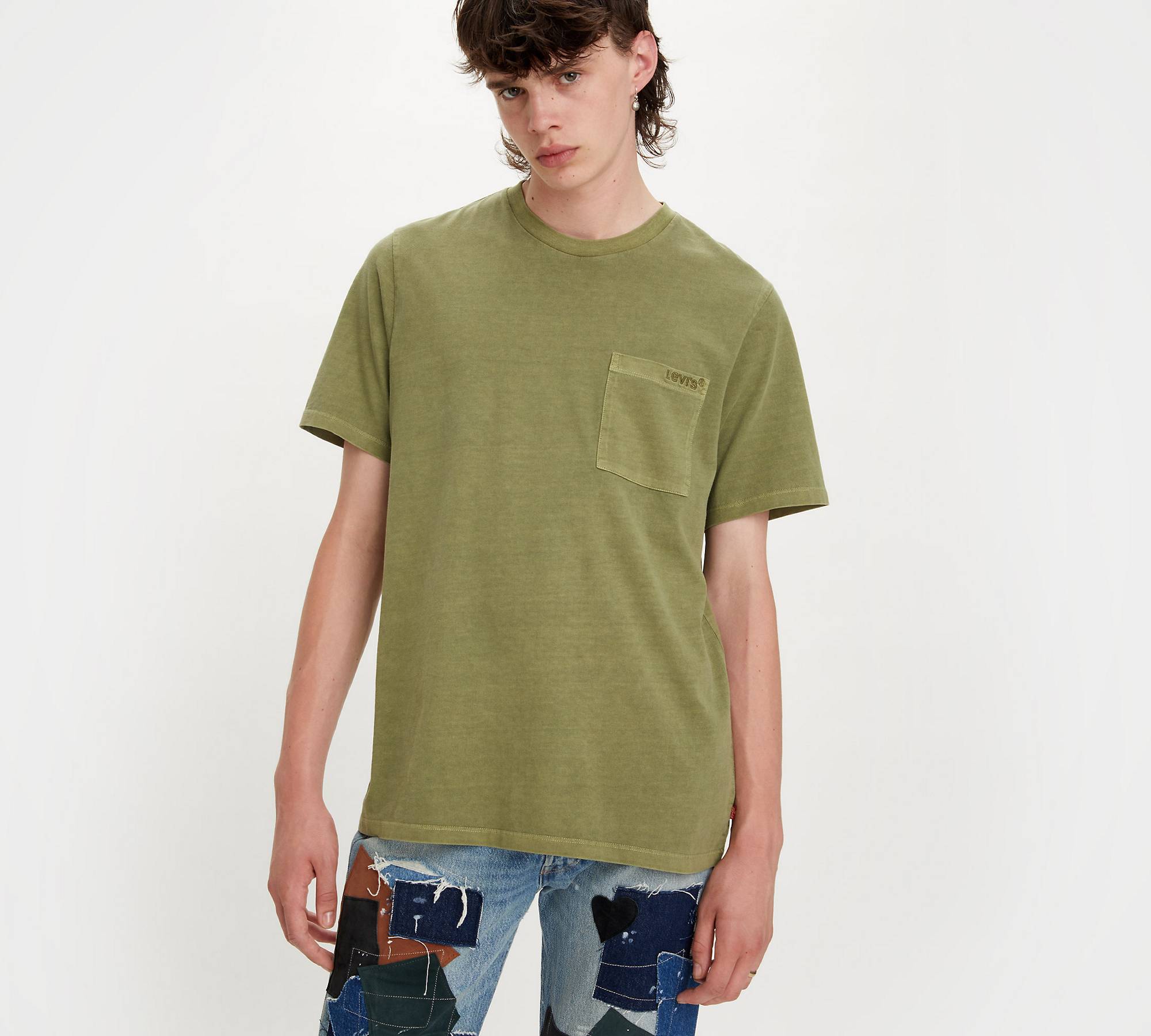 Easy Relaxed T-shirt Green | Levi's® US