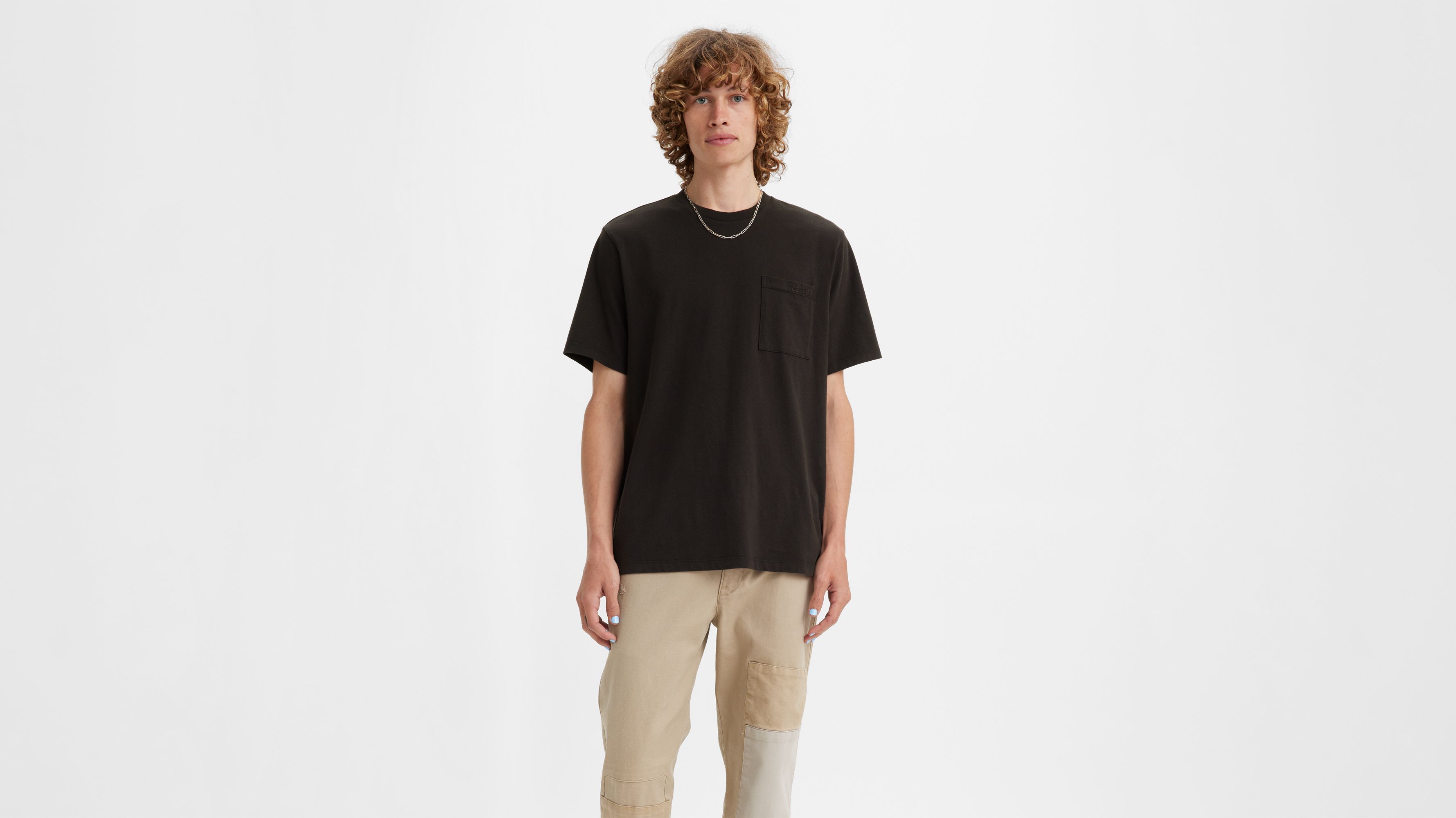 essential oversized pocket tee