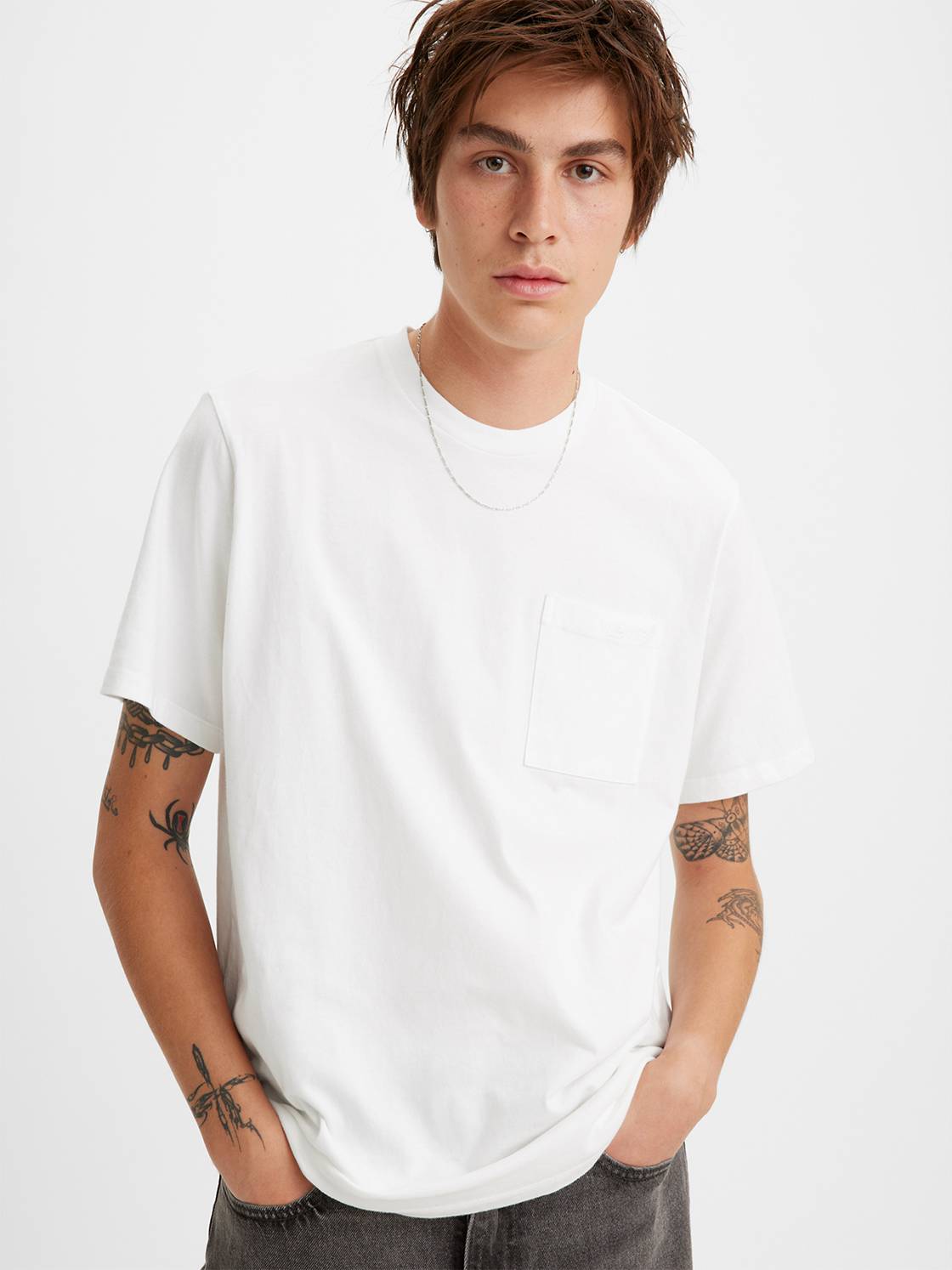 SS Relaxed Pocket tee 1