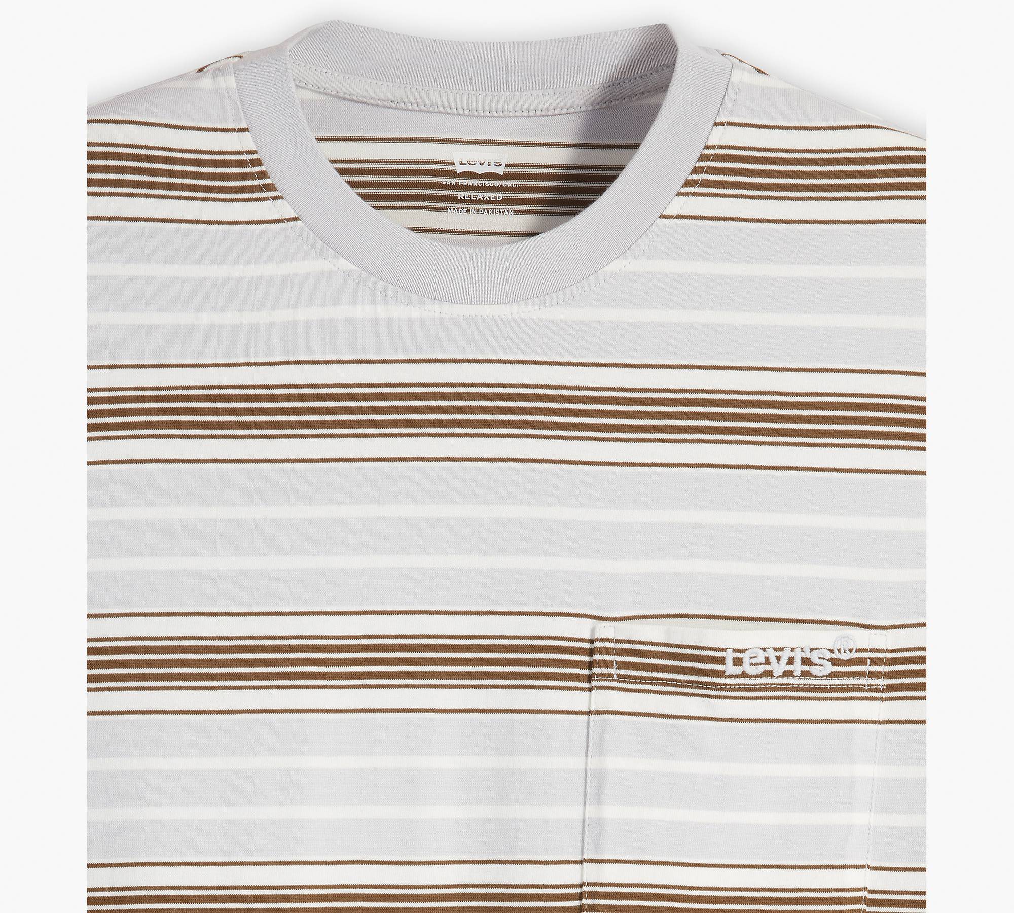 Relaxed Fit Pocket Tee - Grey | Levi's® GB