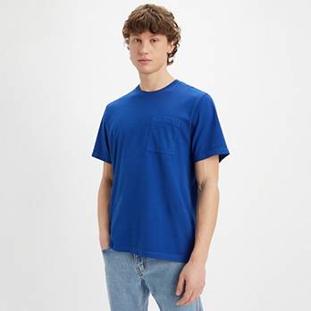 Relaxed Fit Pocket Tee 1