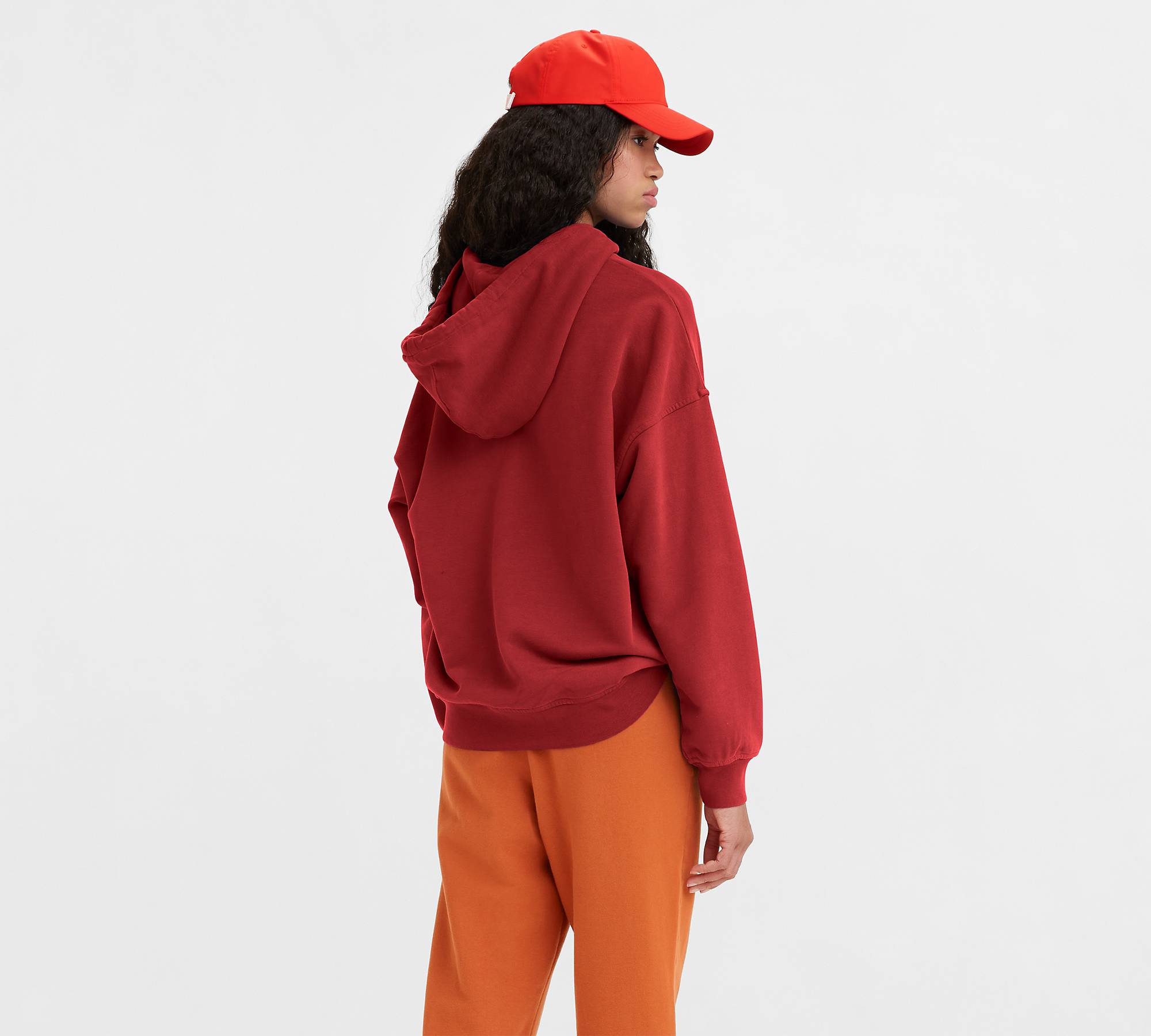 Levi's® Gold Tab™ Hoodie - Red | Levi's® GB