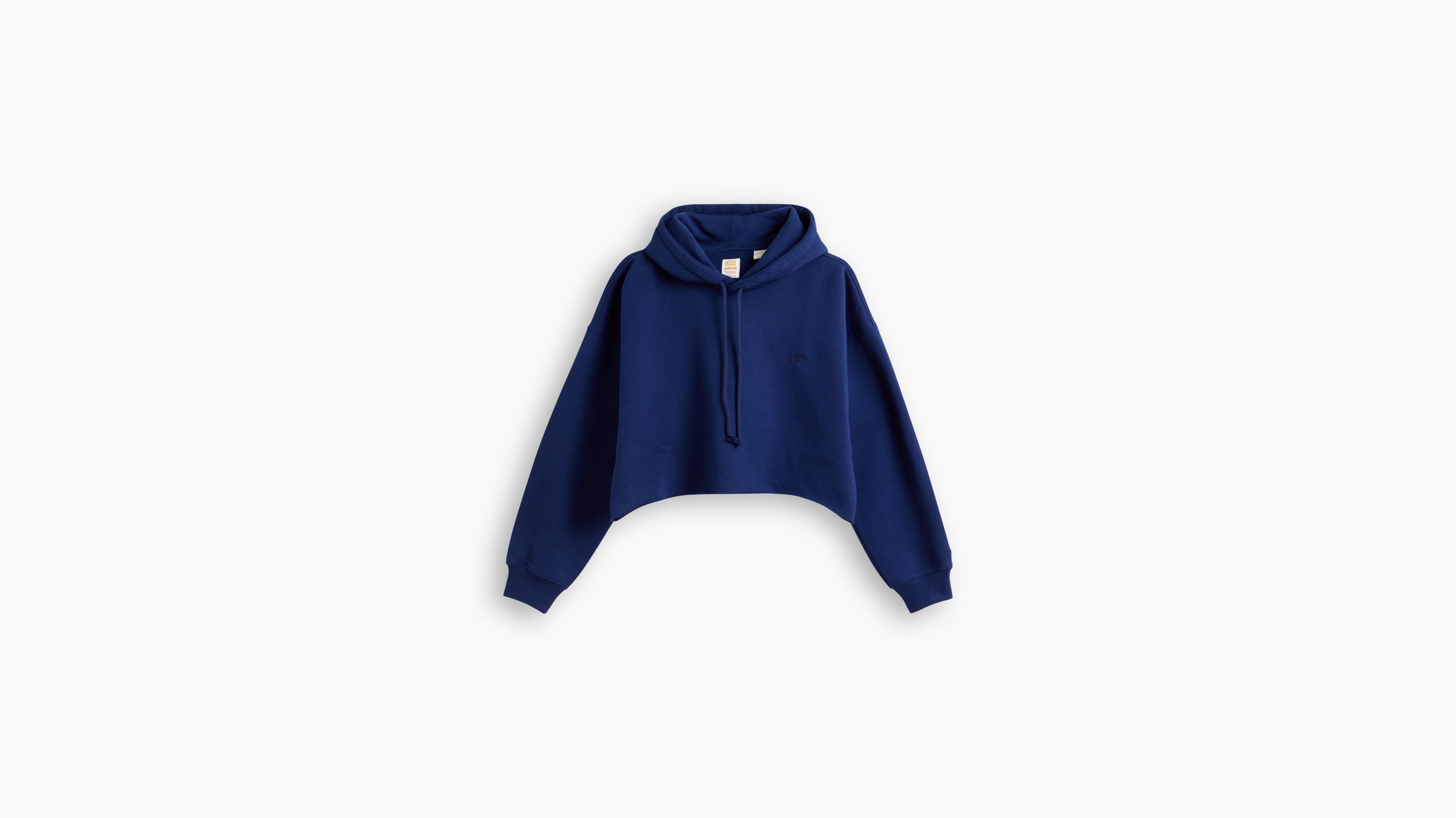 Levis raw cut on sale cb crop hoodie