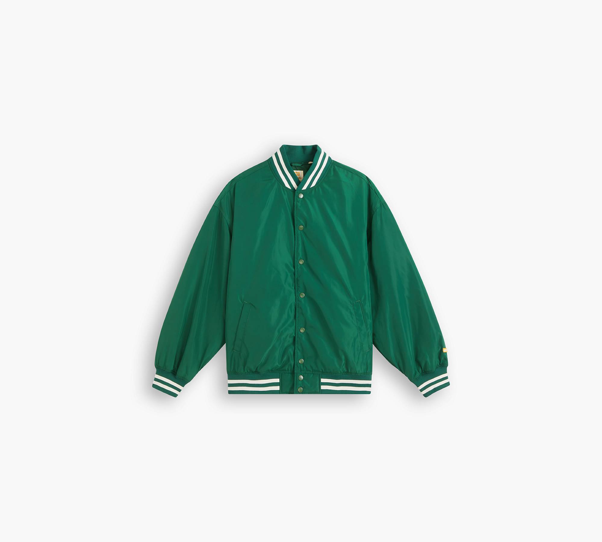 baseball jacket green