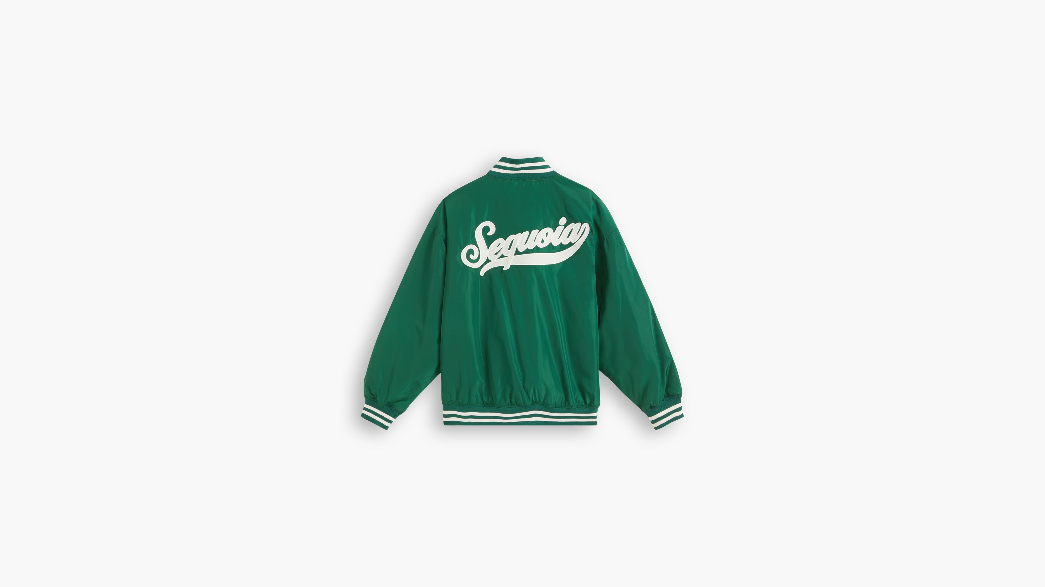 Levi's® Gold Tab™ Baseball Jacket - Green | Levi's® KZ