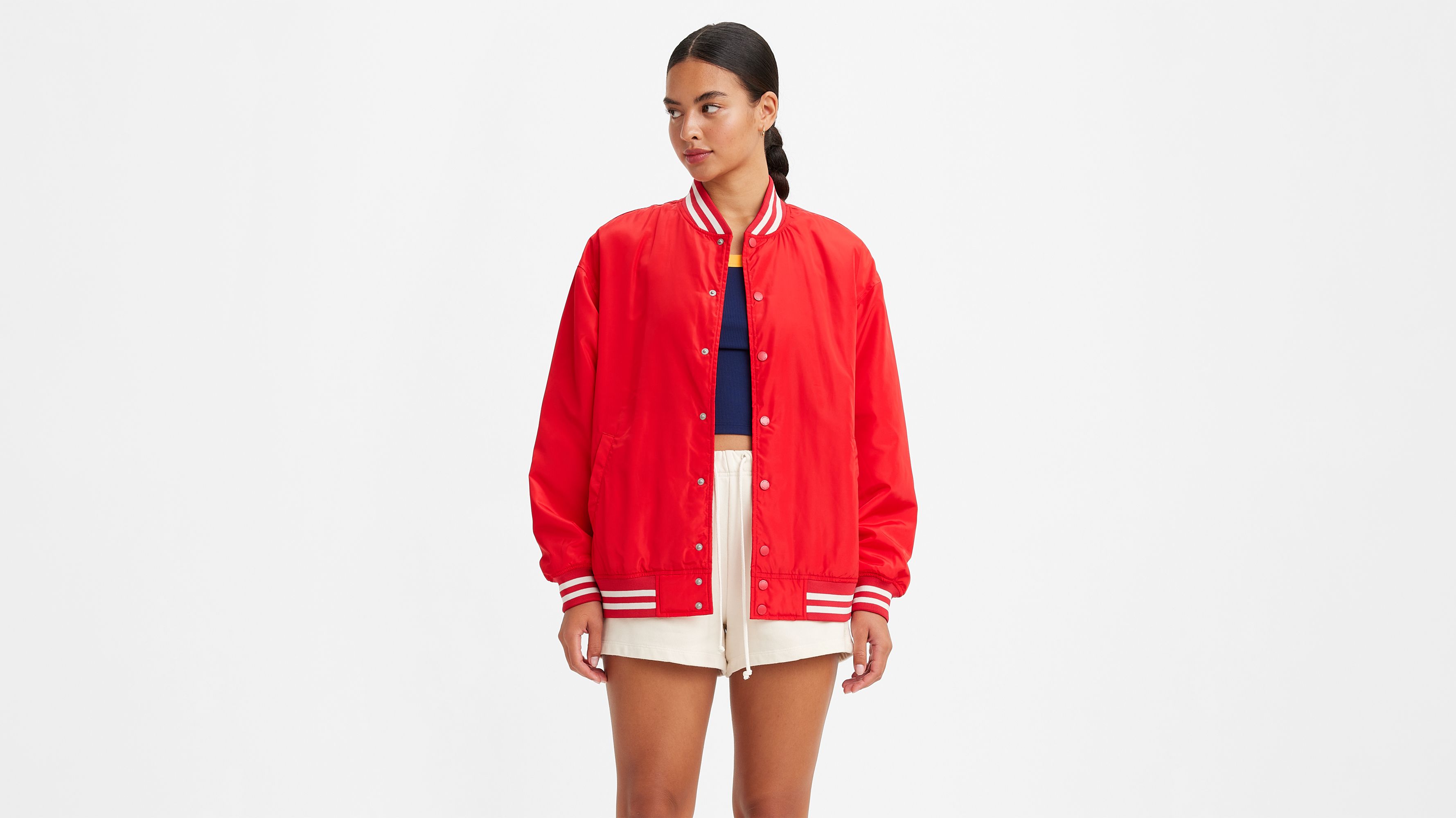 Gold Tab™ Baseball Jacket - Red | Levi's® US