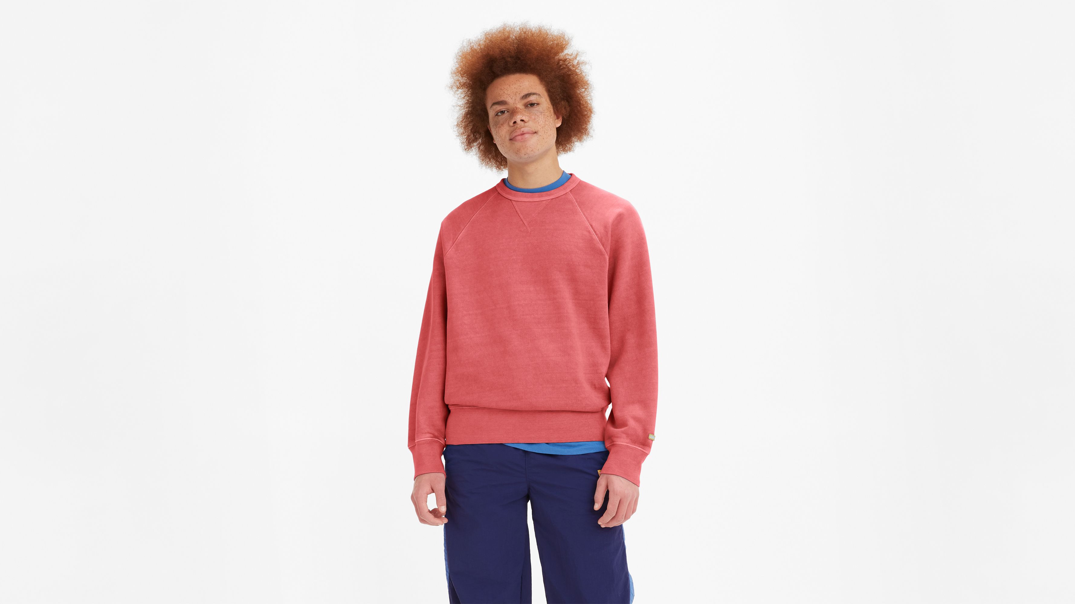 Gold Tab™ Practice Crewneck Sweatshirt - Red | Levi's® CA