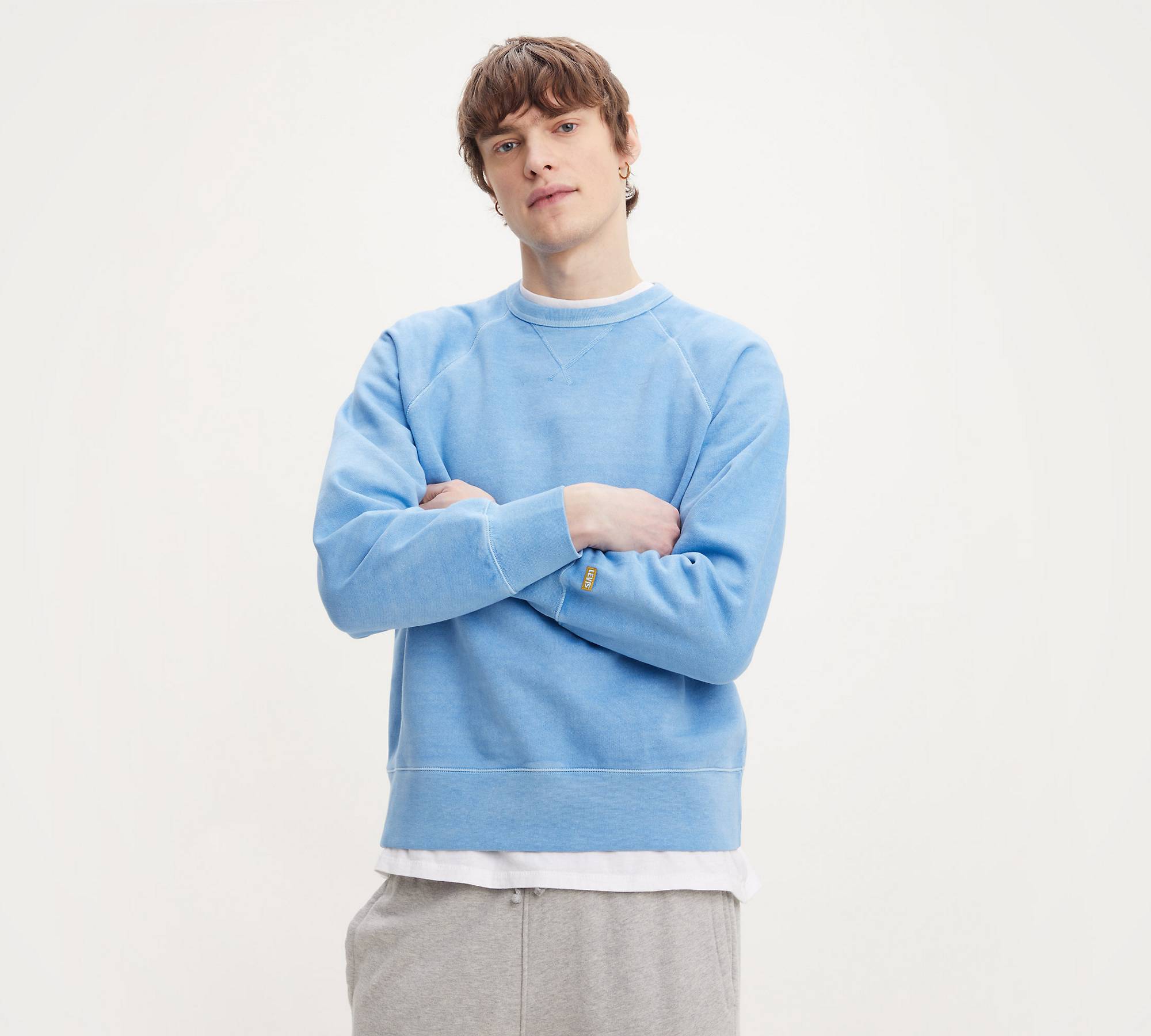 Practice Sweatshirt Mit Rundhalsausschnitt - Blau | Levi's® DE