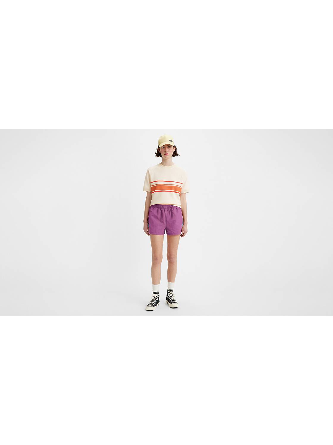 Sale Womens Purple Shorts - Bottoms, Clothing