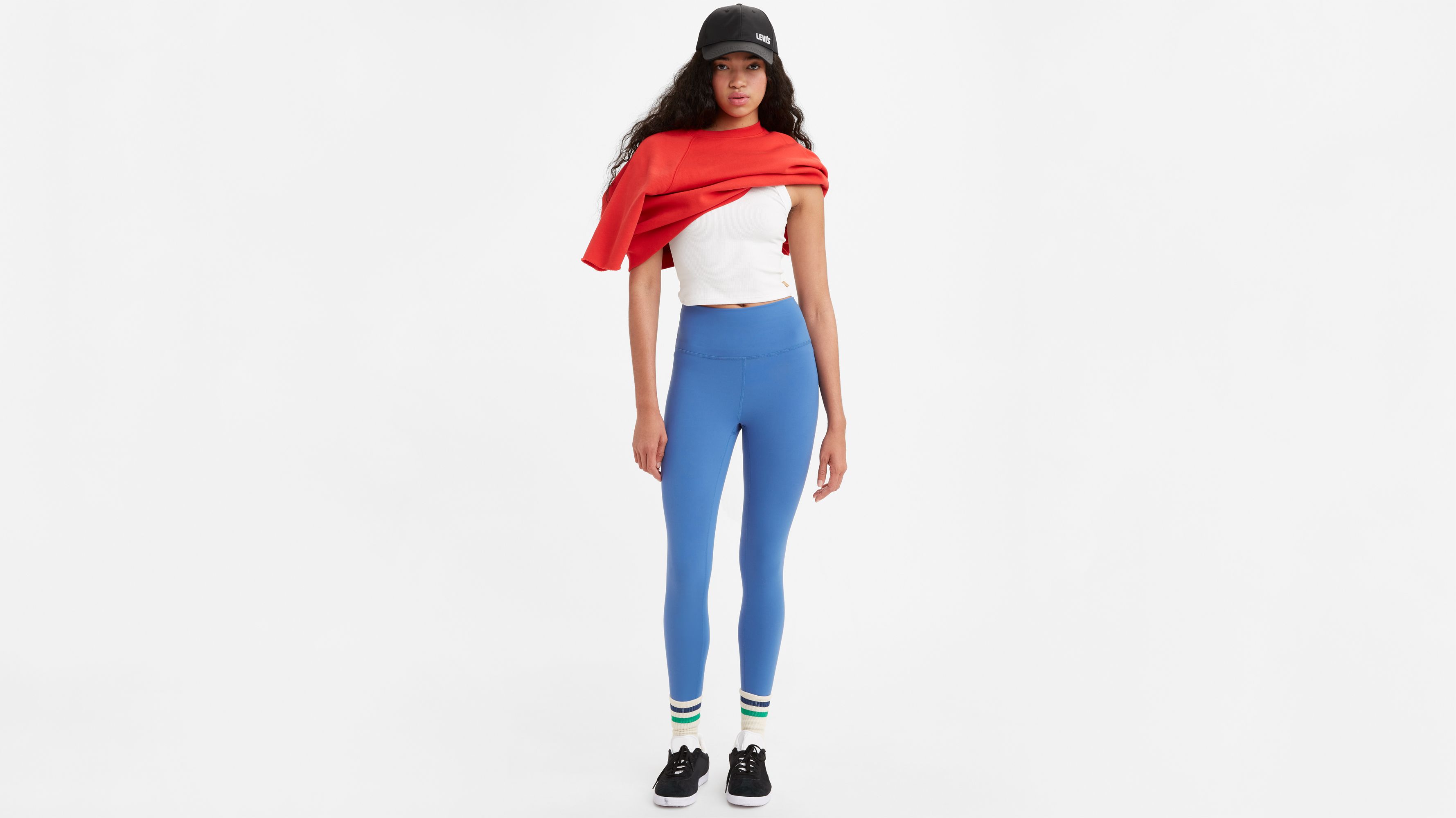 Gold Tab™ Anywear Leggings - Blue