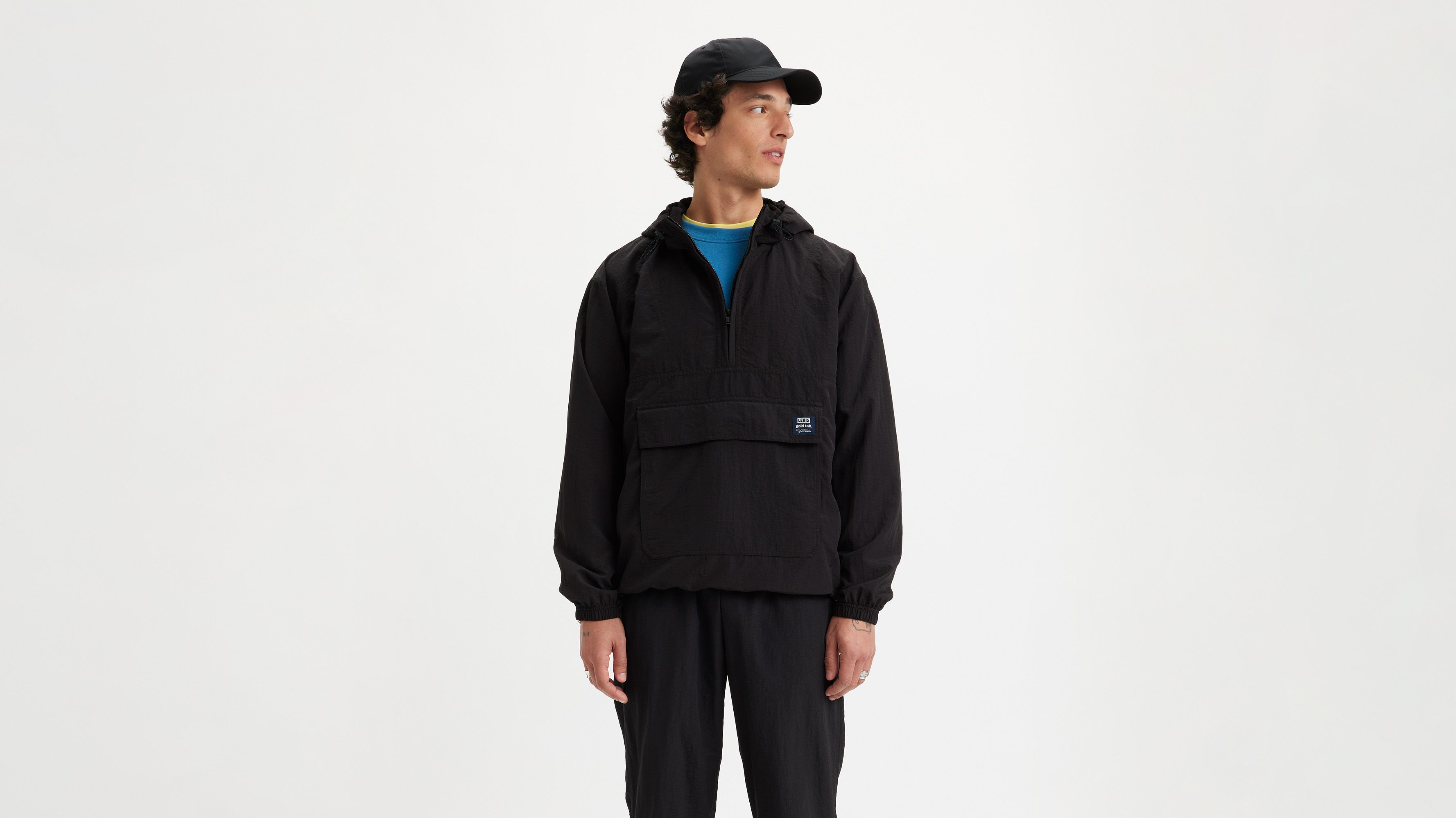 Gold Tab™ Bolinas Anorak - Black | Levi's® CA