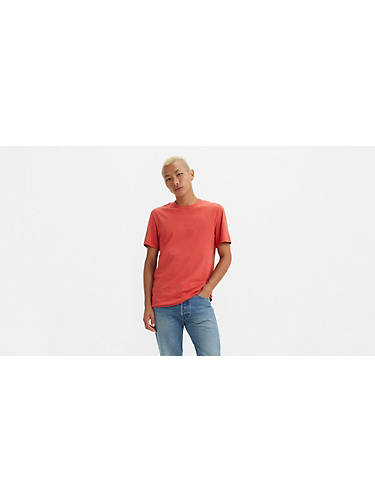 리바이스 Levi Slim Fit T-shirt,Baked Apple - Red
